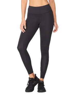 2XU Force Mid-Rise Women's Compression Tights (Black/Nero)