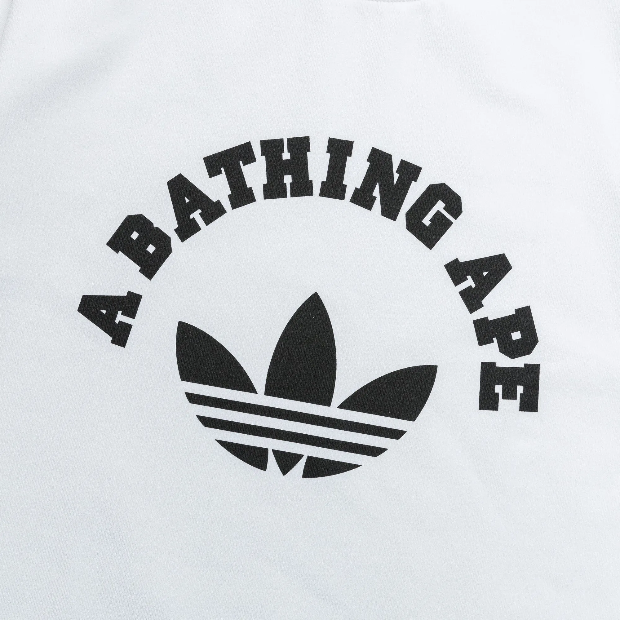 3 Stripes Tee x BAPE - White