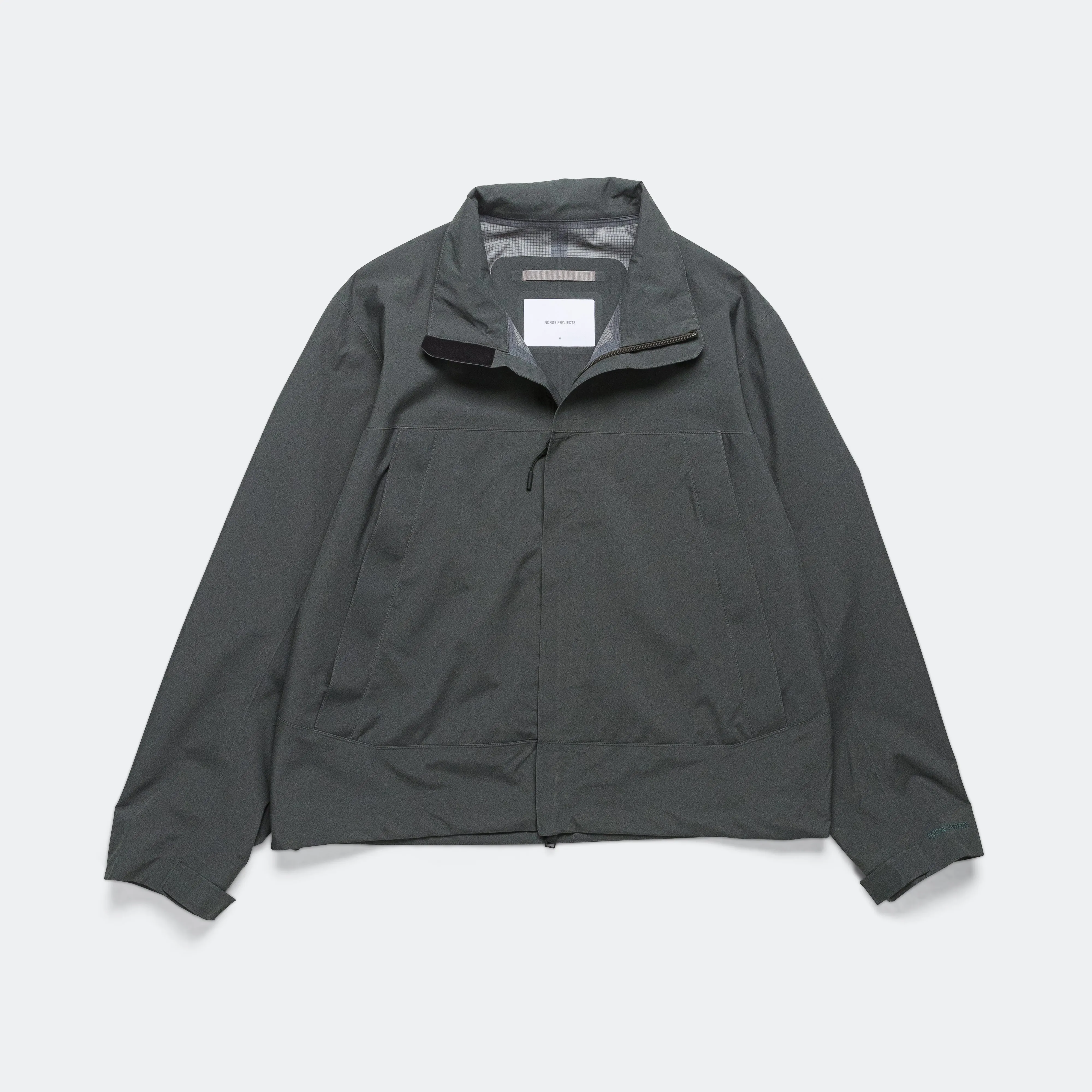 3L Waterproof Stand Collar Jacket - Black Olive