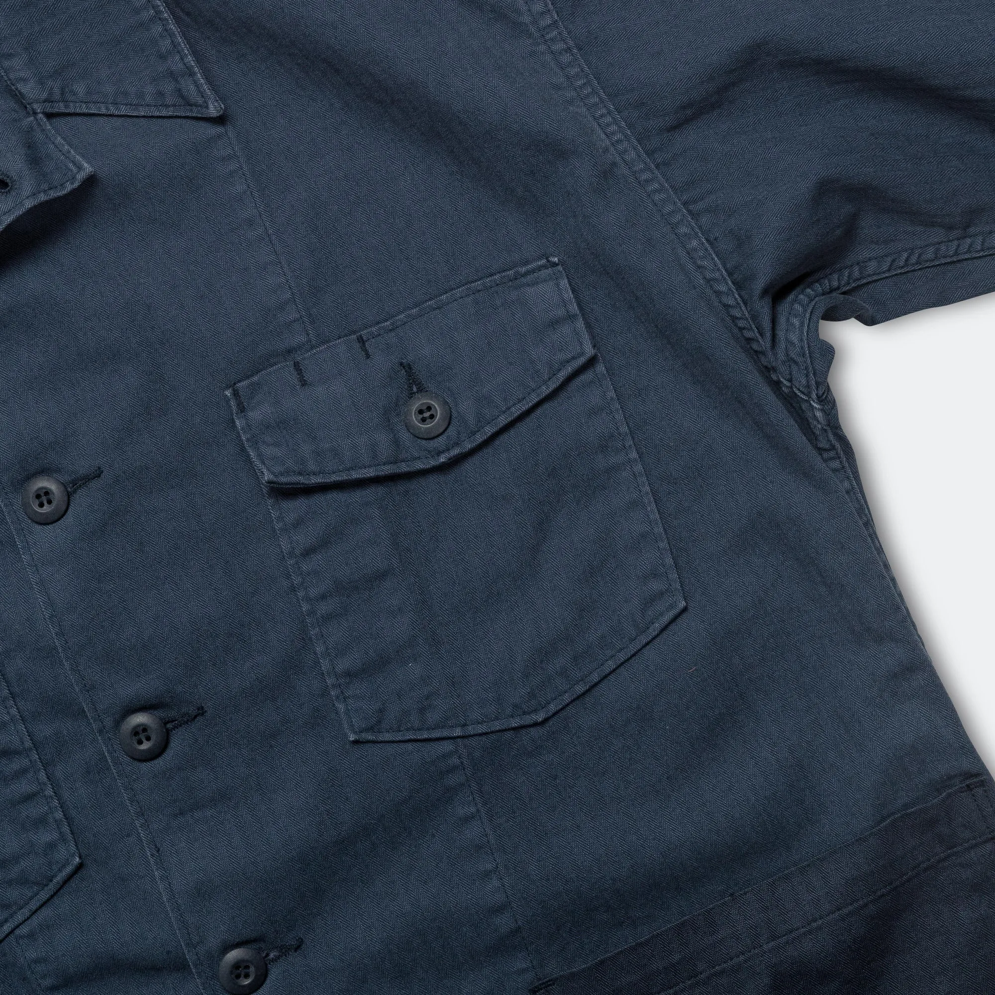 4 Pockets U.S. Army Shirt Jacket - Navy