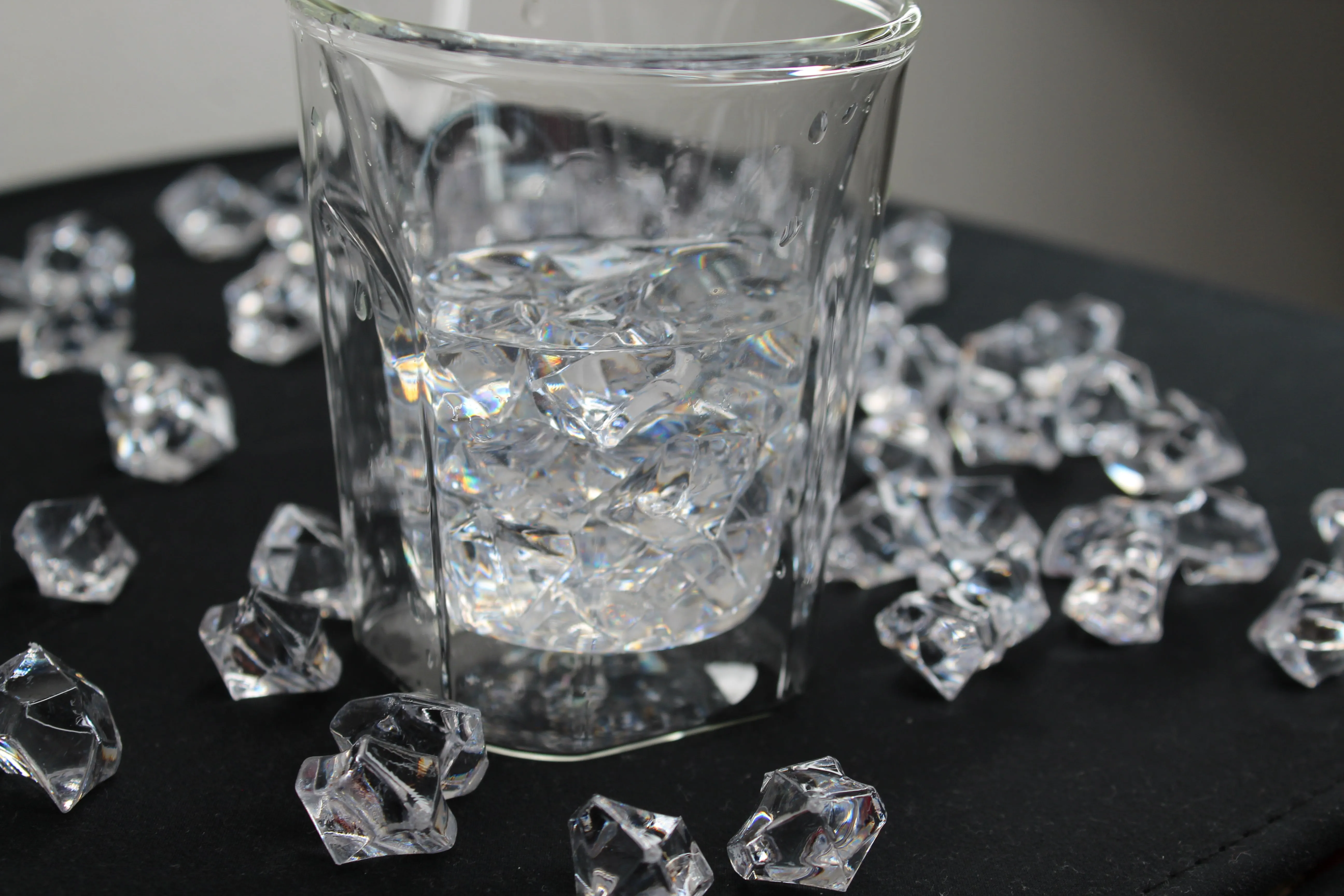 Acrylic Ice Cubes Prop