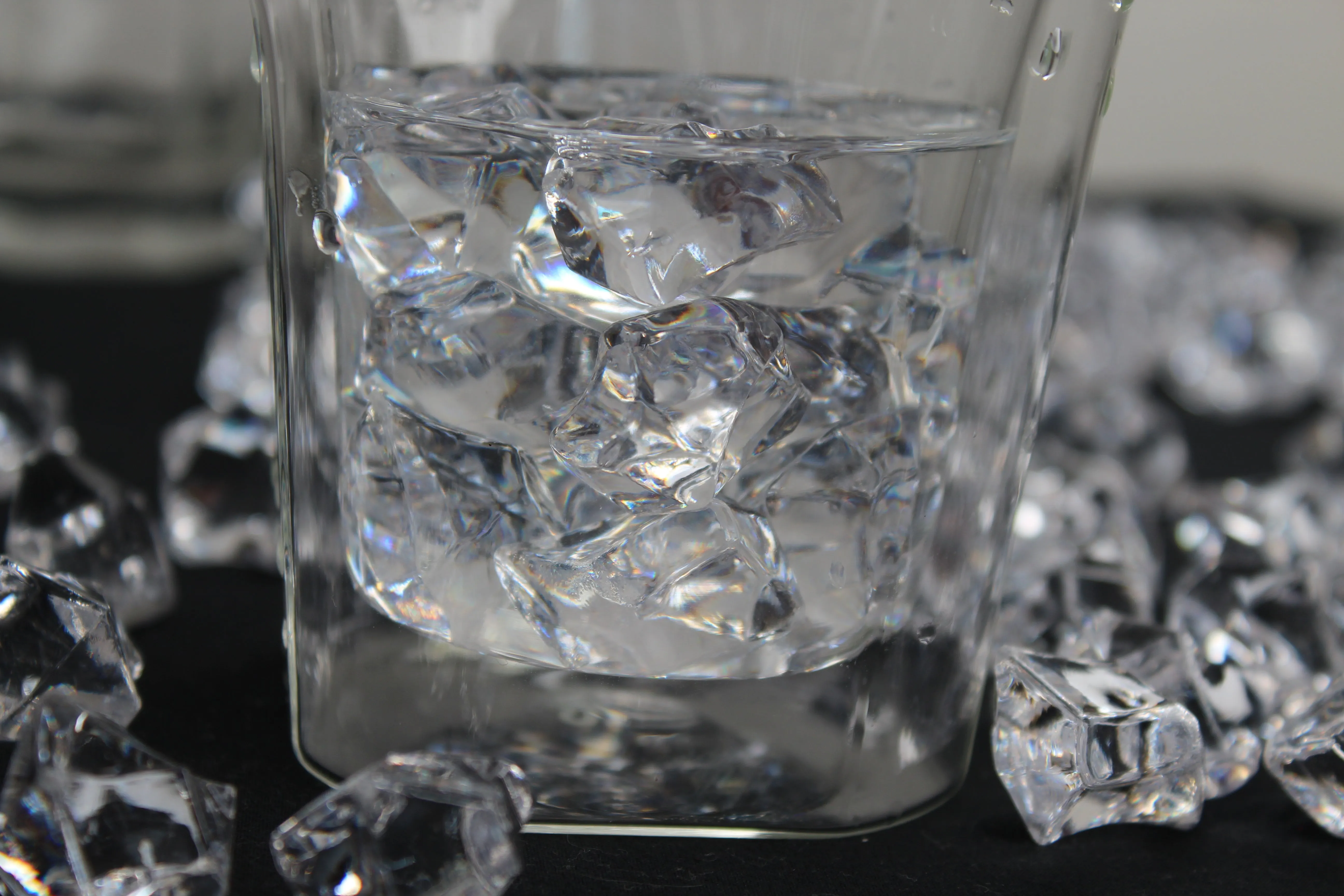 Acrylic Ice Cubes Prop