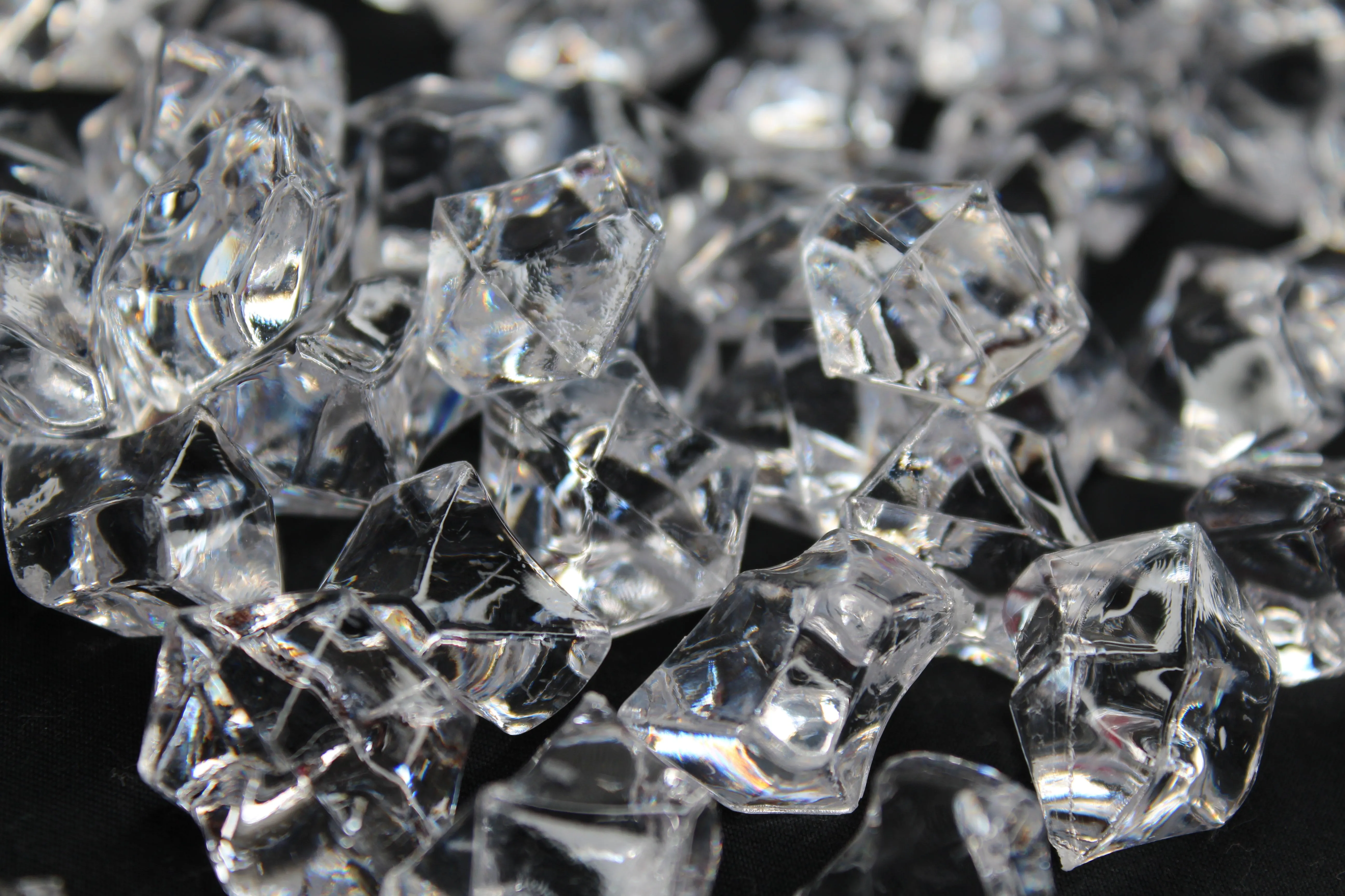 Acrylic Ice Cubes Prop