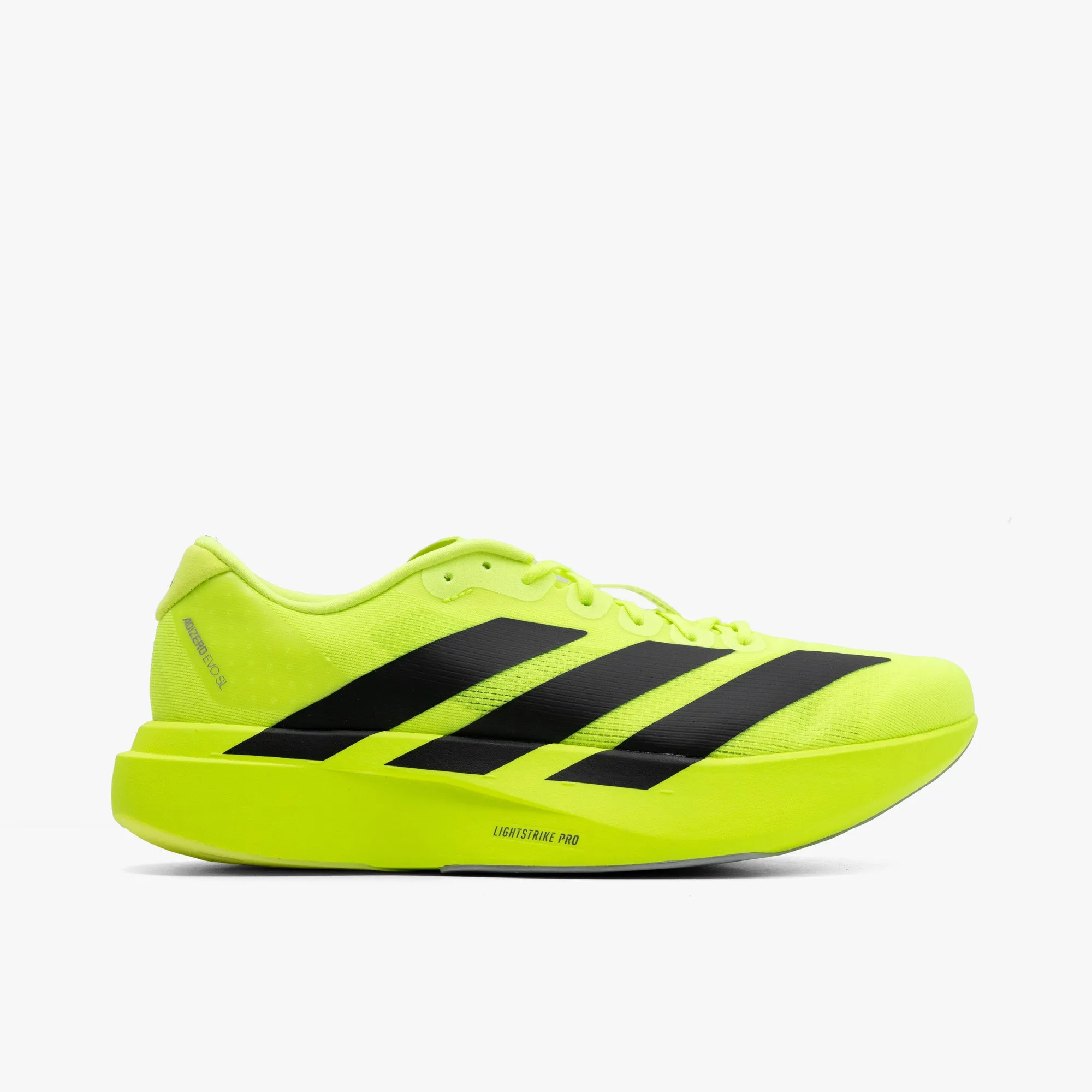 adidas Adizero EVO SL Lucid Lemon / Core Black - Metallic Silver