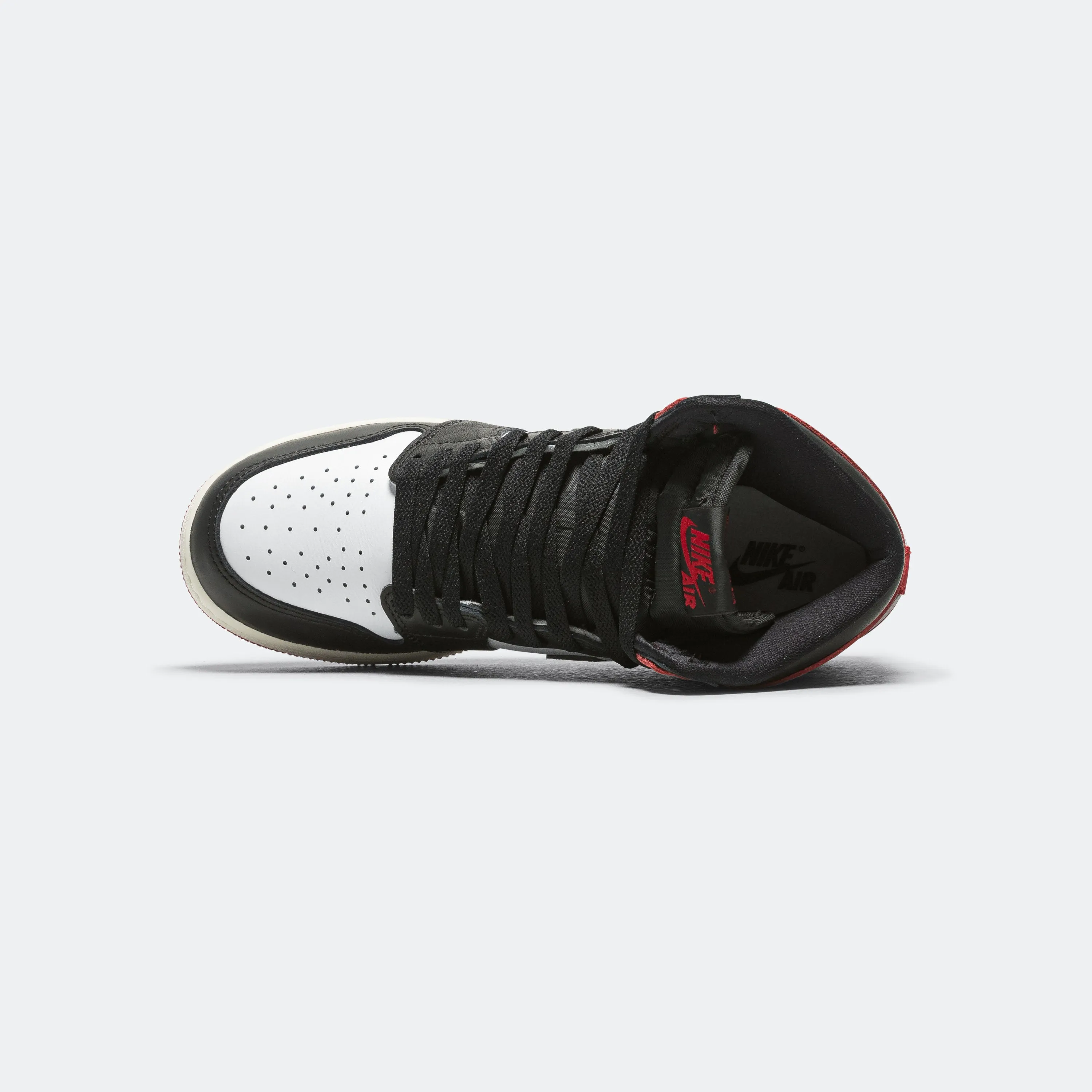 Air Jordan 1 Retro High OG (GS) - White/Black-Varsity Red-Sail