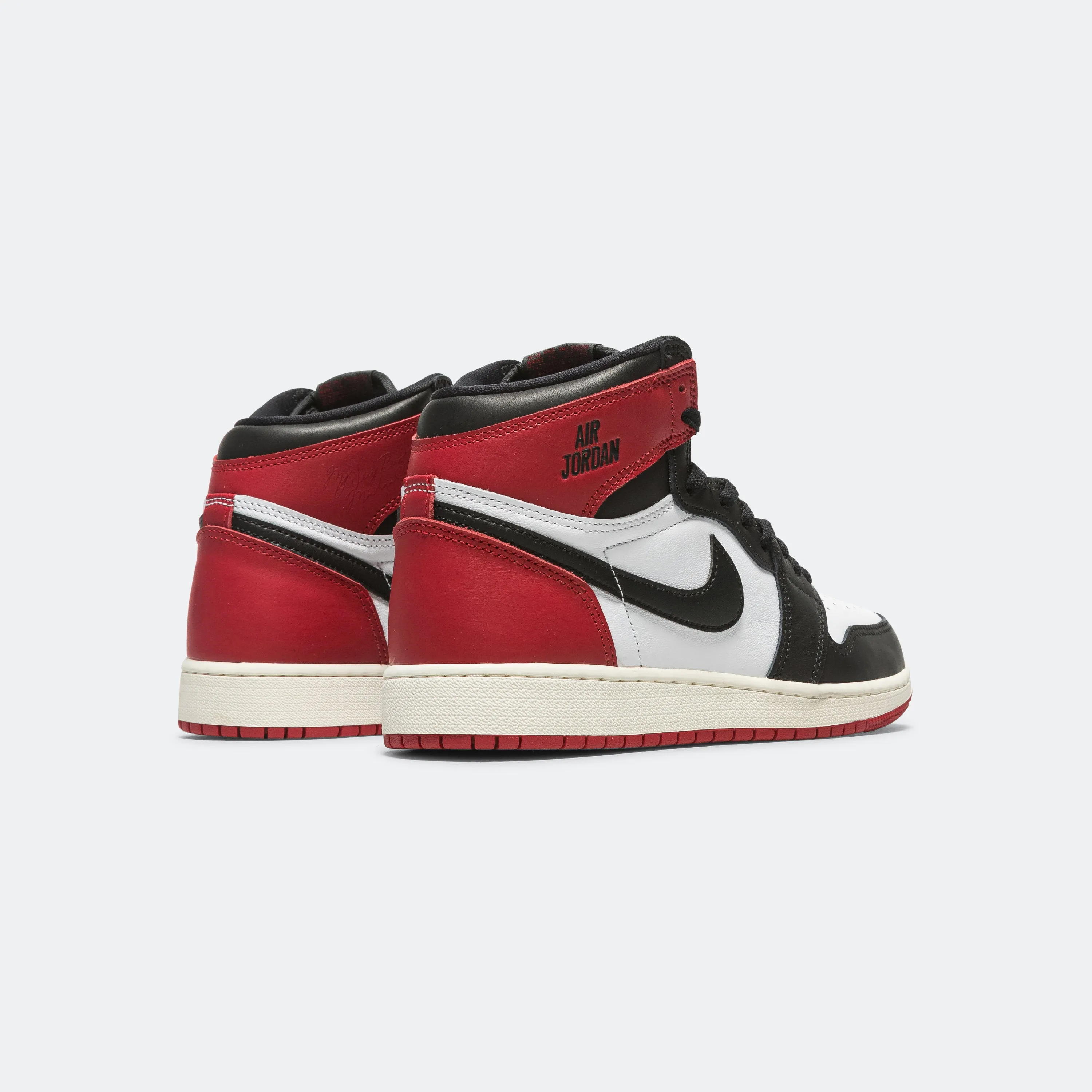 Air Jordan 1 Retro High OG (GS) - White/Black-Varsity Red-Sail