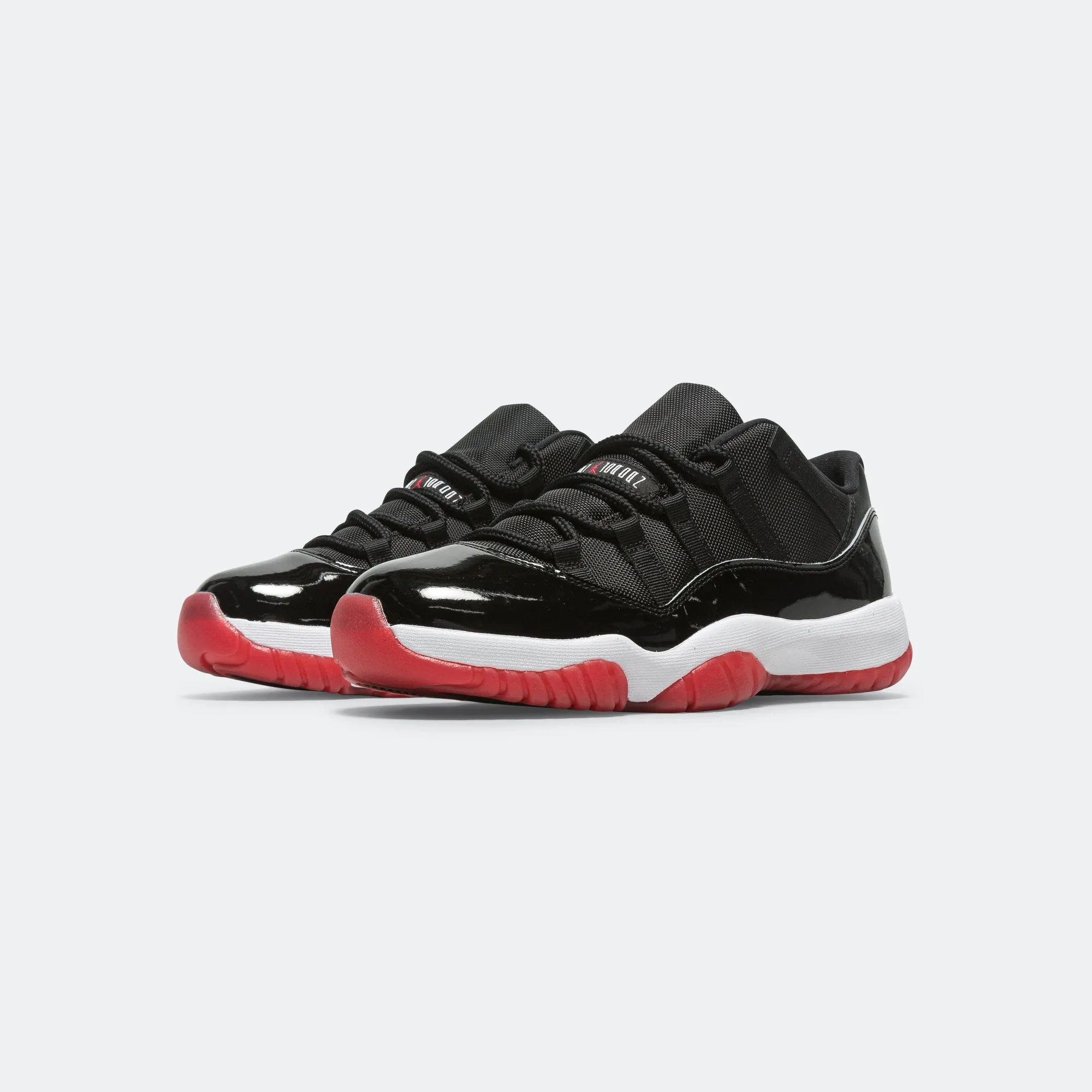 Air Jordan 11 Retro Low - Black/Varsity Red-White