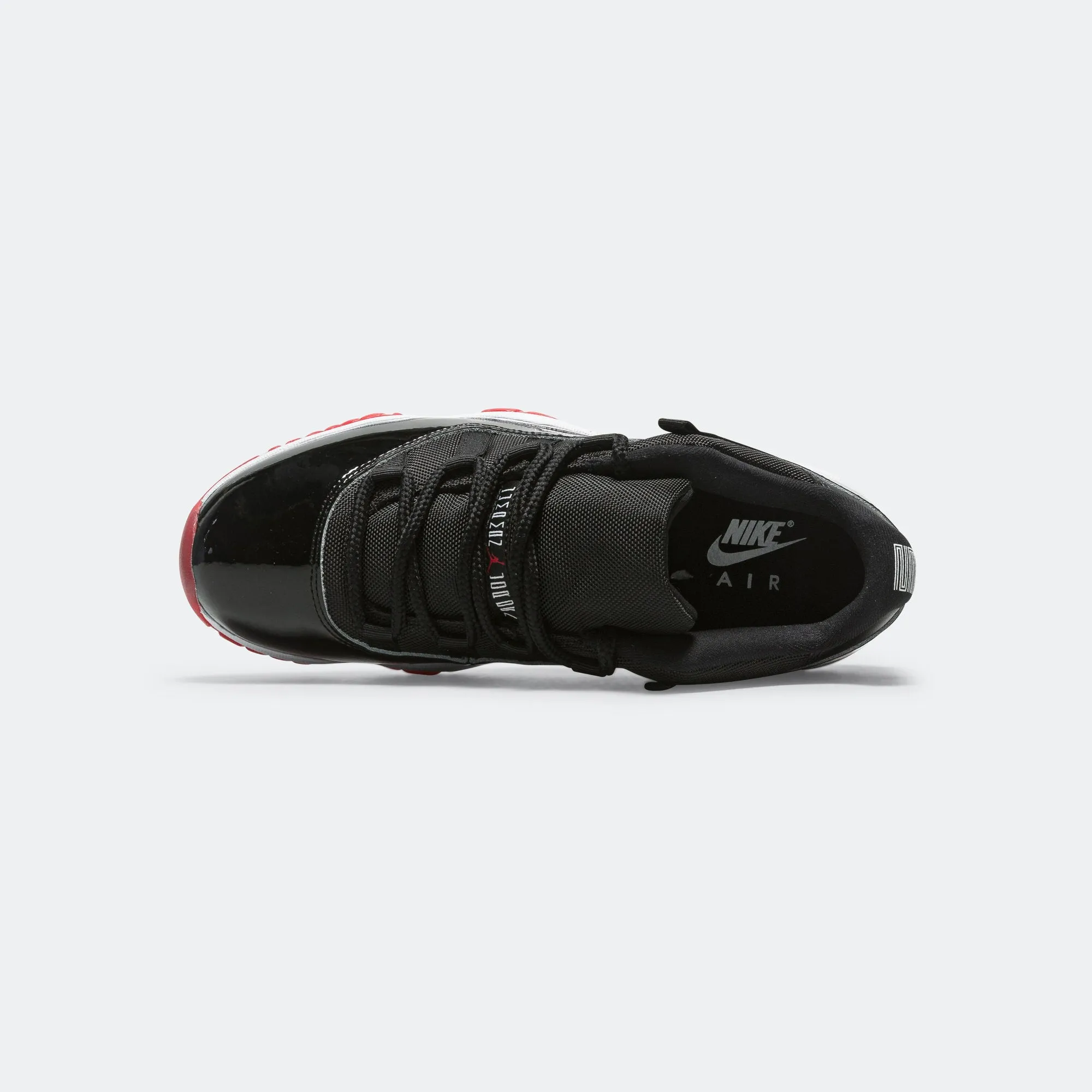 Air Jordan 11 Retro Low - Black/Varsity Red-White