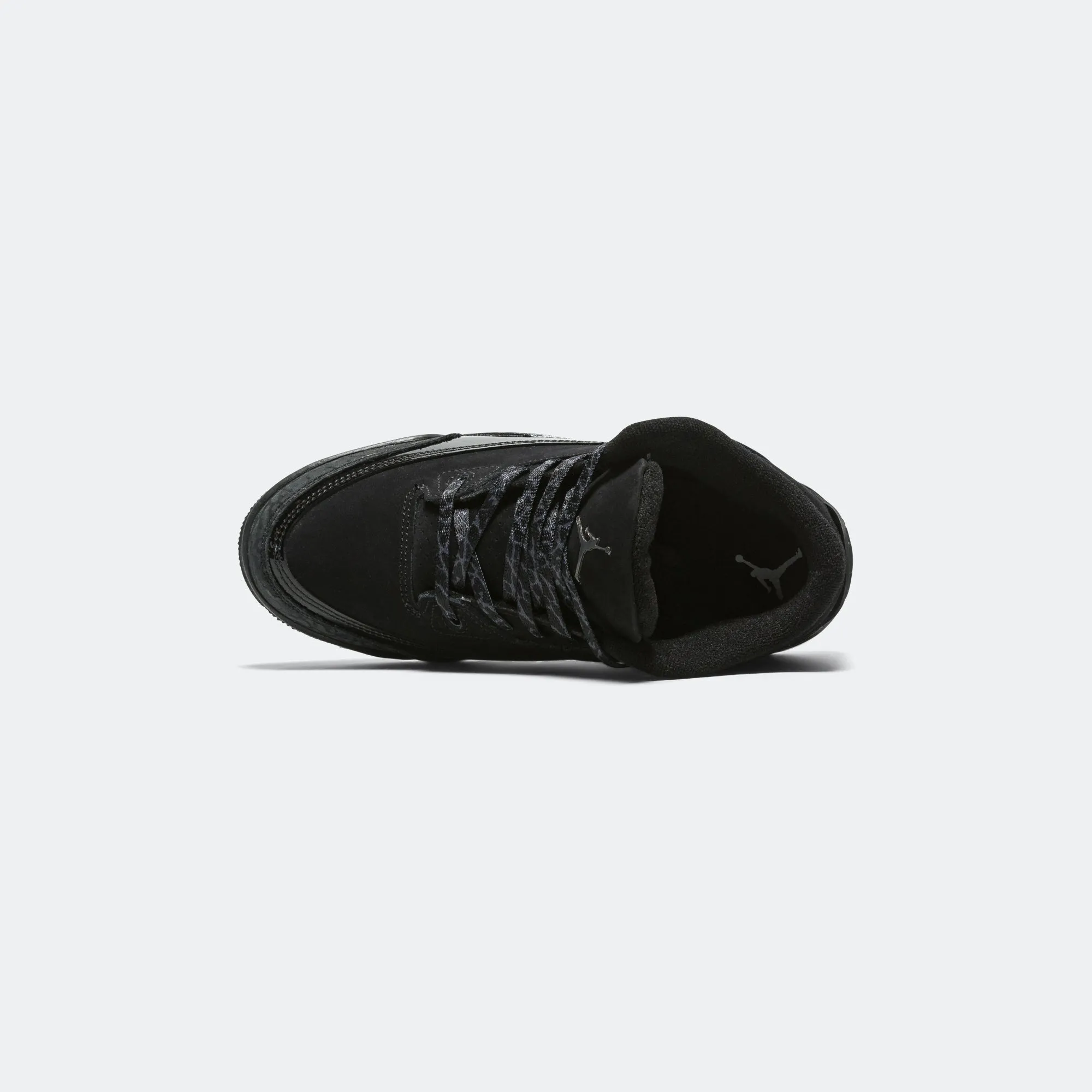 Air Jordan 3 Retro (PS) - Black/Dark Charcoal-White