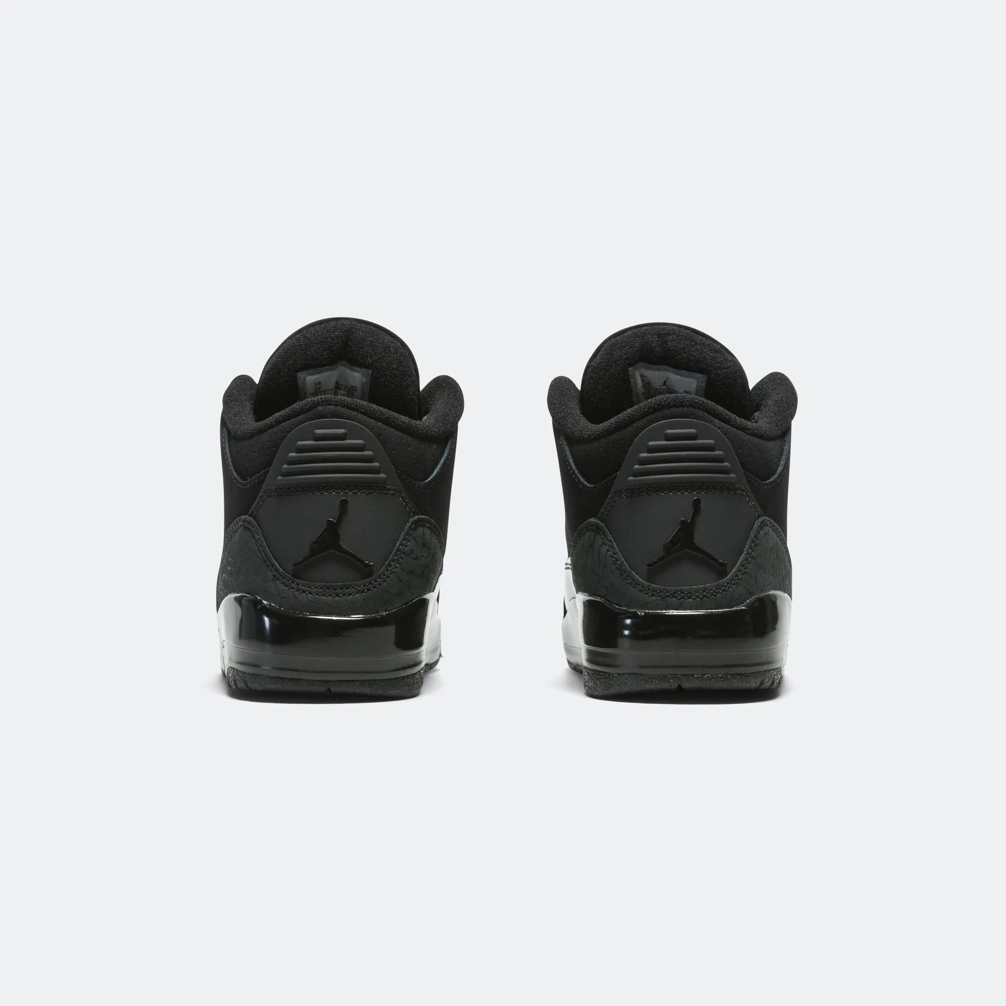 Air Jordan 3 Retro (PS) - Black/Dark Charcoal-White