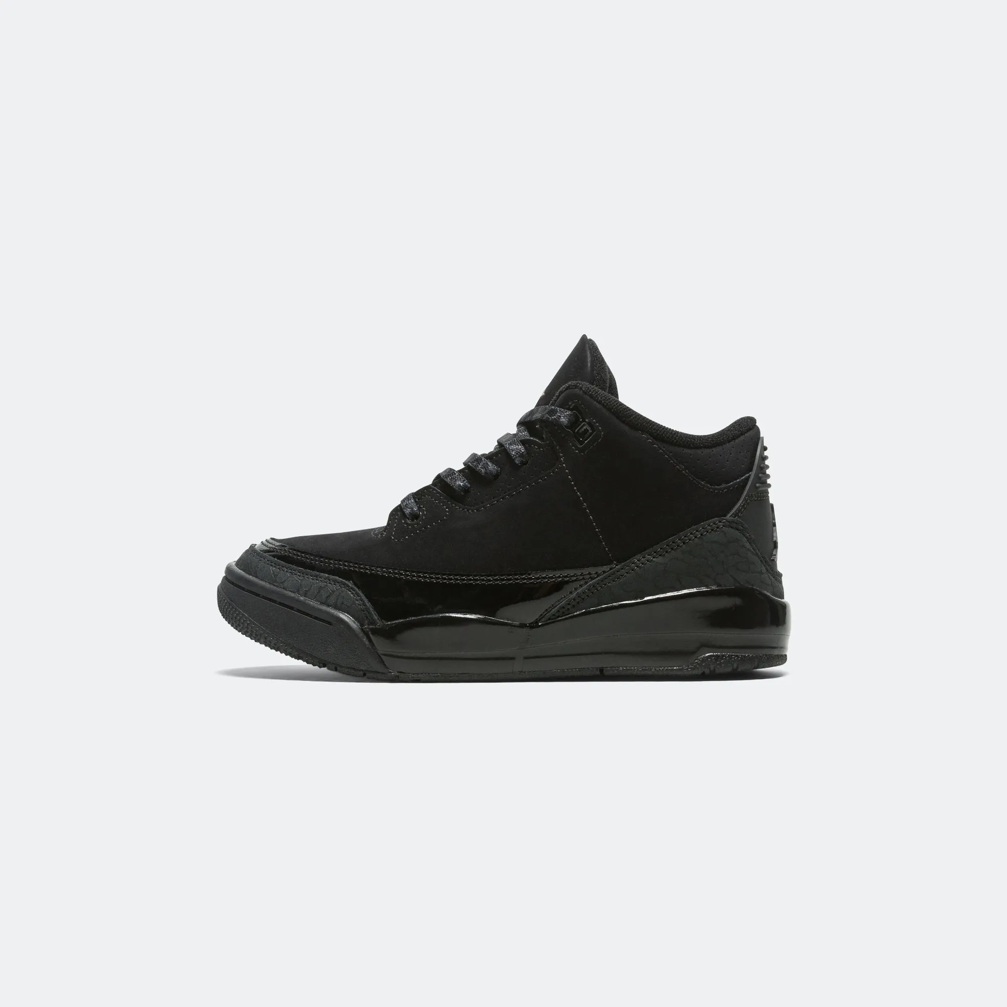 Air Jordan 3 Retro (PS) - Black/Dark Charcoal-White