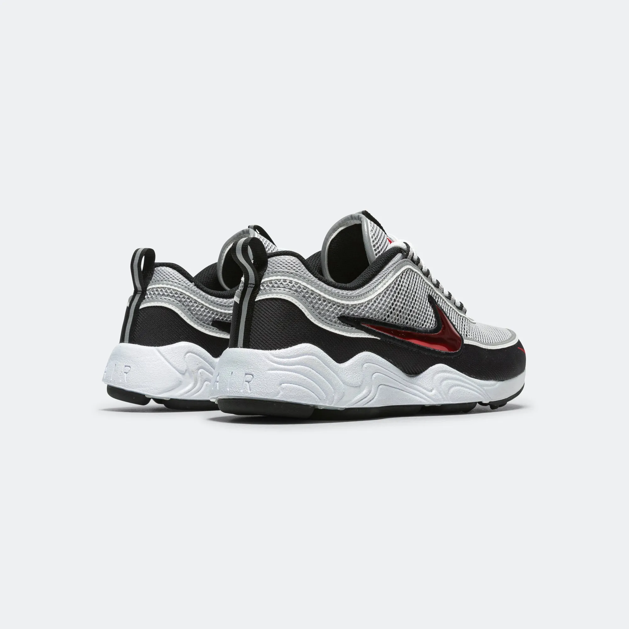 Air Zoom Spiridon SP - Metallic Silver/Sport Red-Black-White