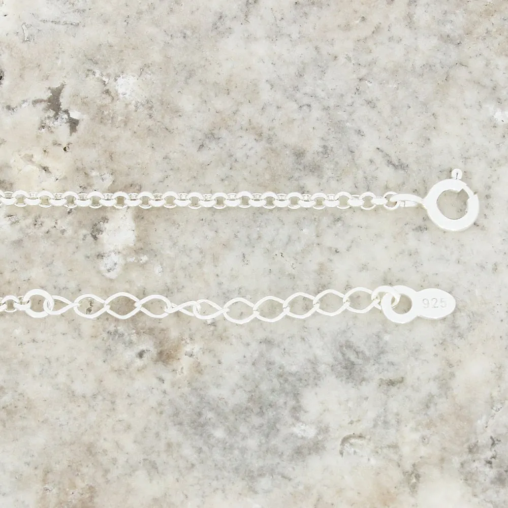 Amber Sterling Silver Ladies Bee Bracelet