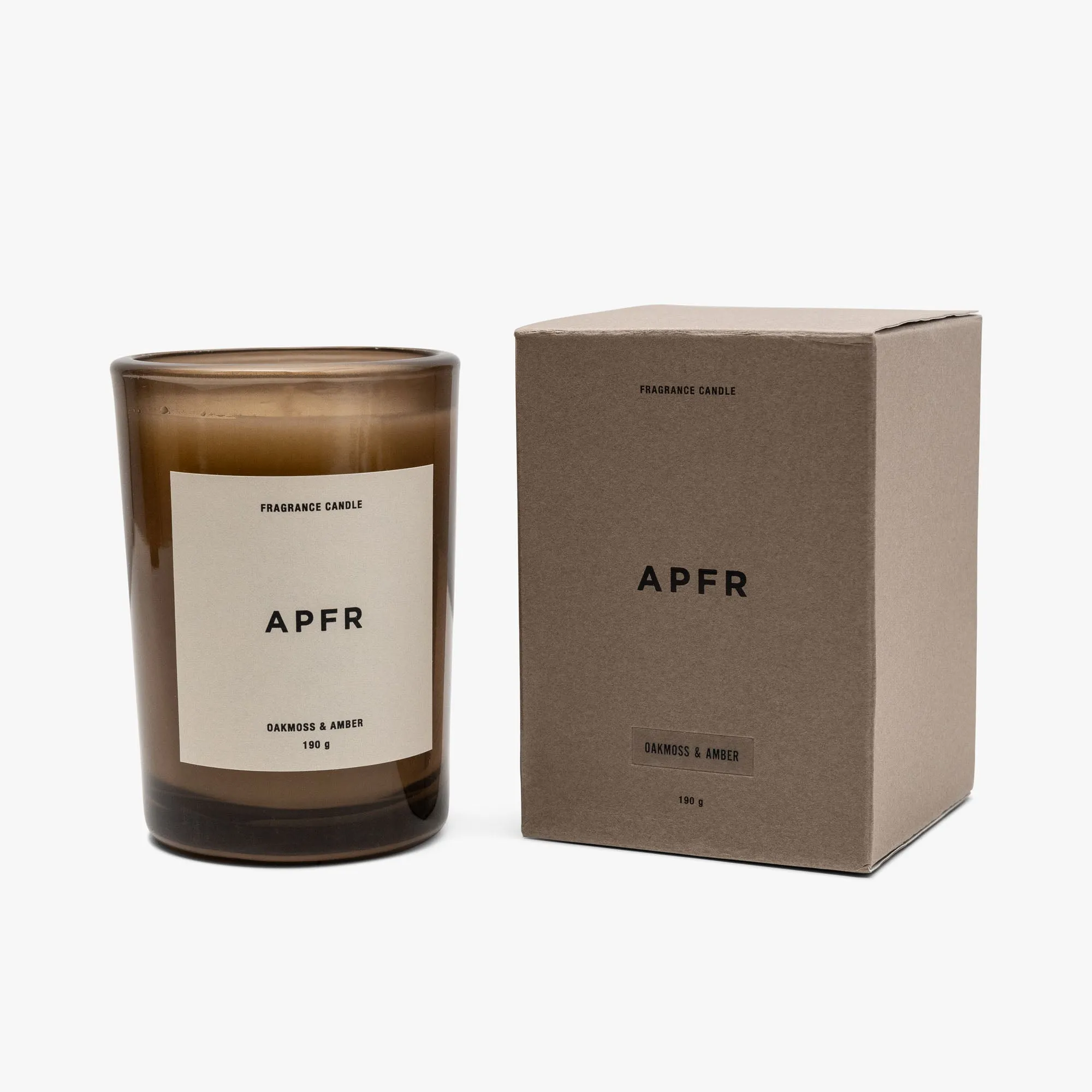 APFR Fragrance Candle Oakmoss / Amber