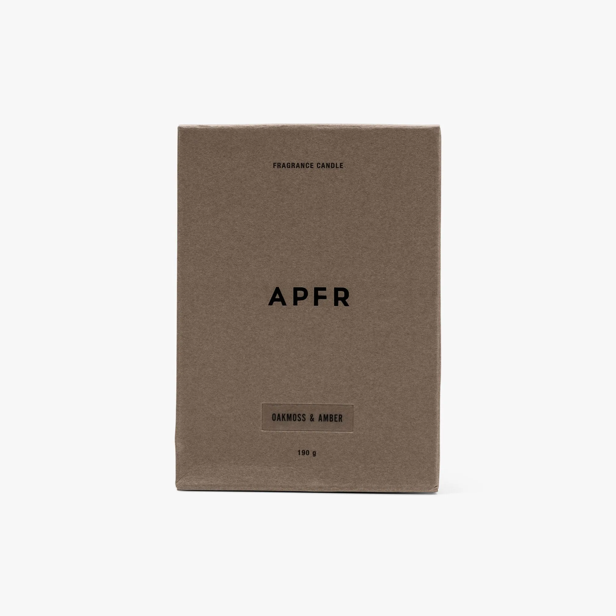 APFR Fragrance Candle Oakmoss / Amber