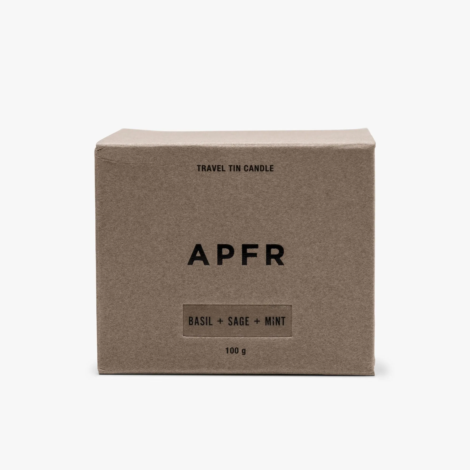 APFR Tin Candle Basil / Sage / Mint