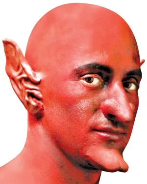 Bald Cap Red