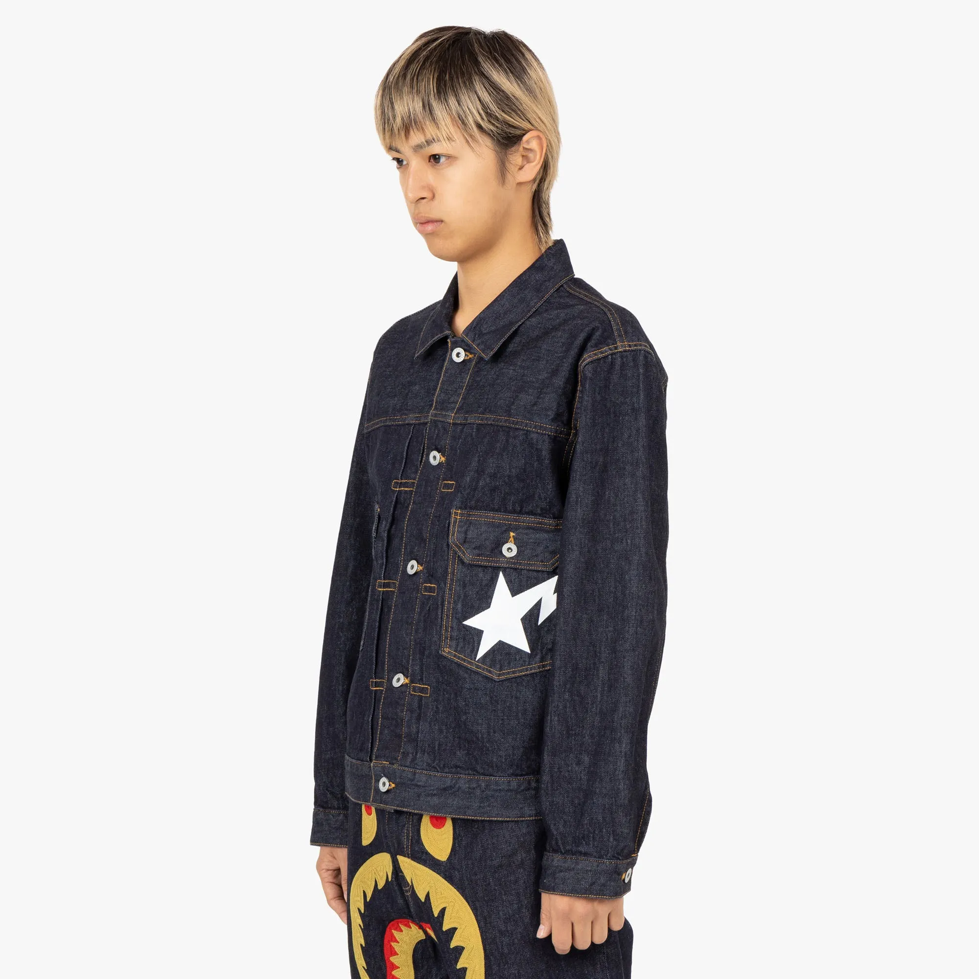 Bape Sta Denim Jacket Type-02 / Indigo