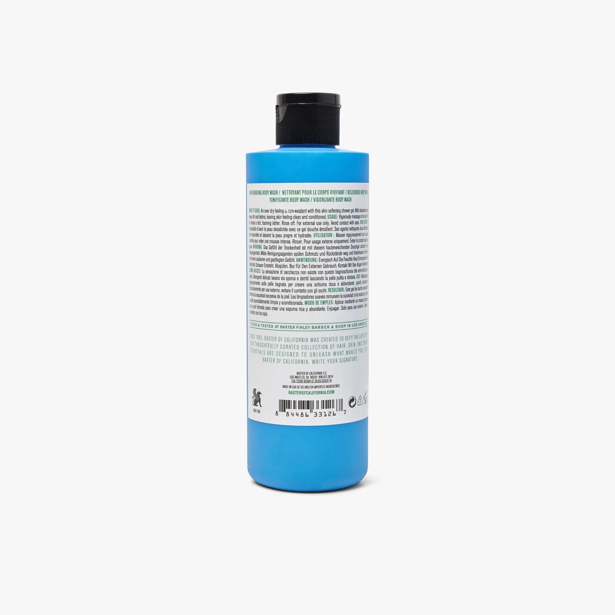 Baxter of California Invigorating Body Wash / Italian Lime & Pomegranate