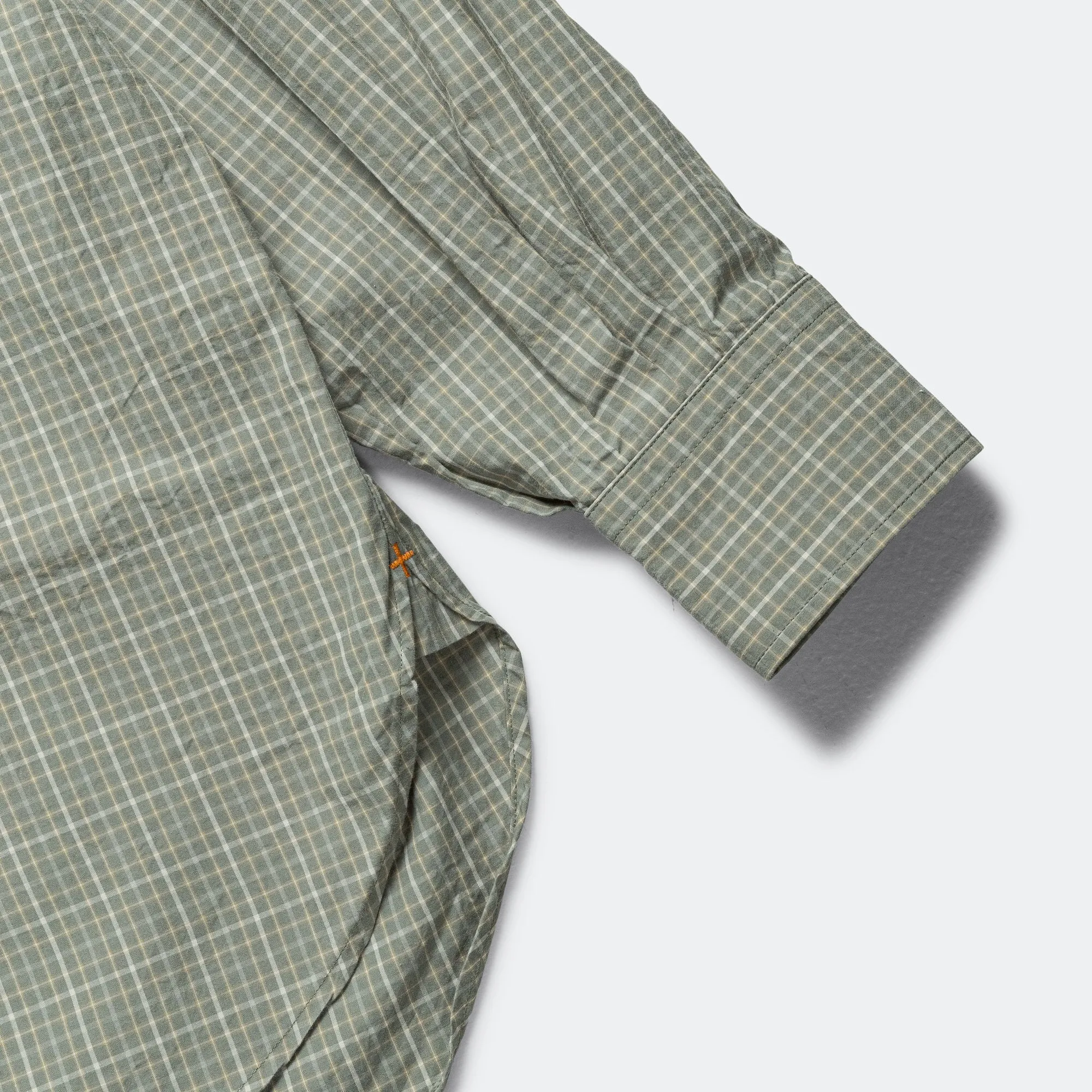 B.D. Classic-fit Typewriter Plaid Shirt - Green