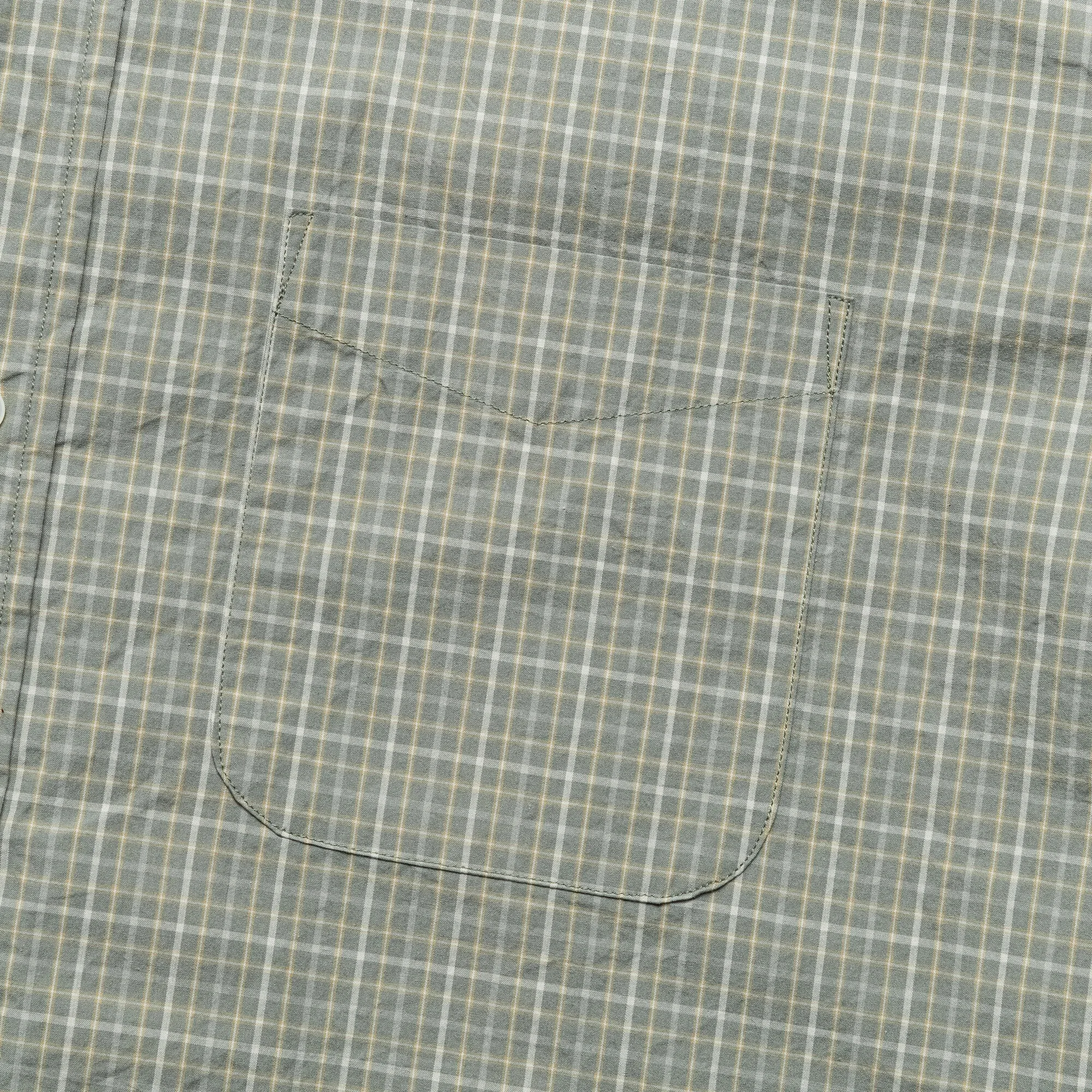 B.D. Classic-fit Typewriter Plaid Shirt - Green
