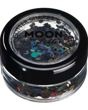 Black Shapes Body Glitter 3g