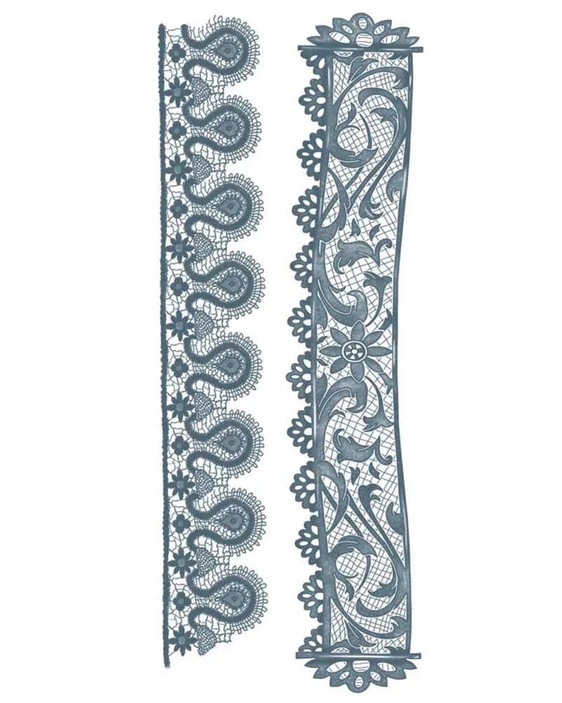 Body Bands Lace Temporary Tattoos