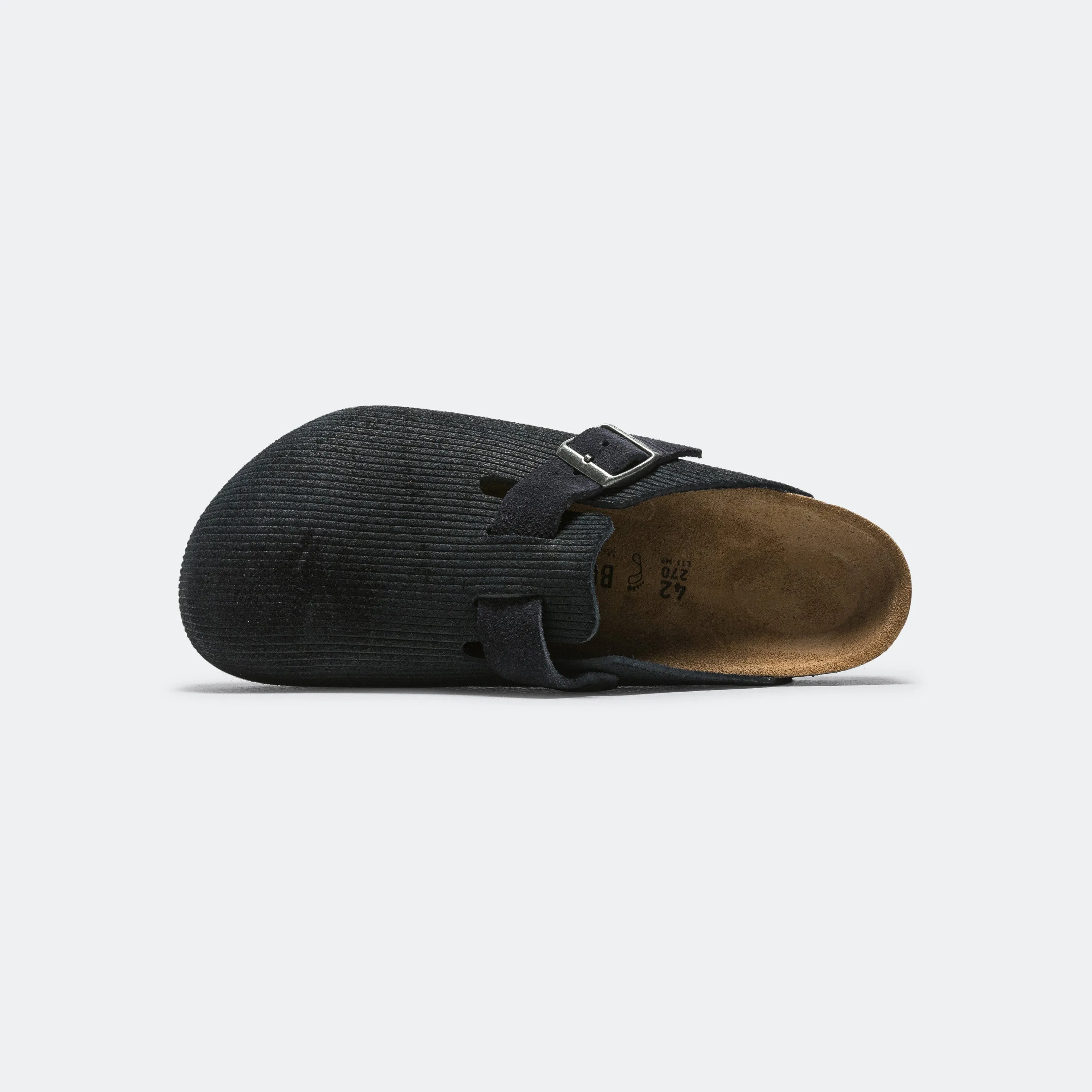 Boston Corduroy - Midnight Suede Leather