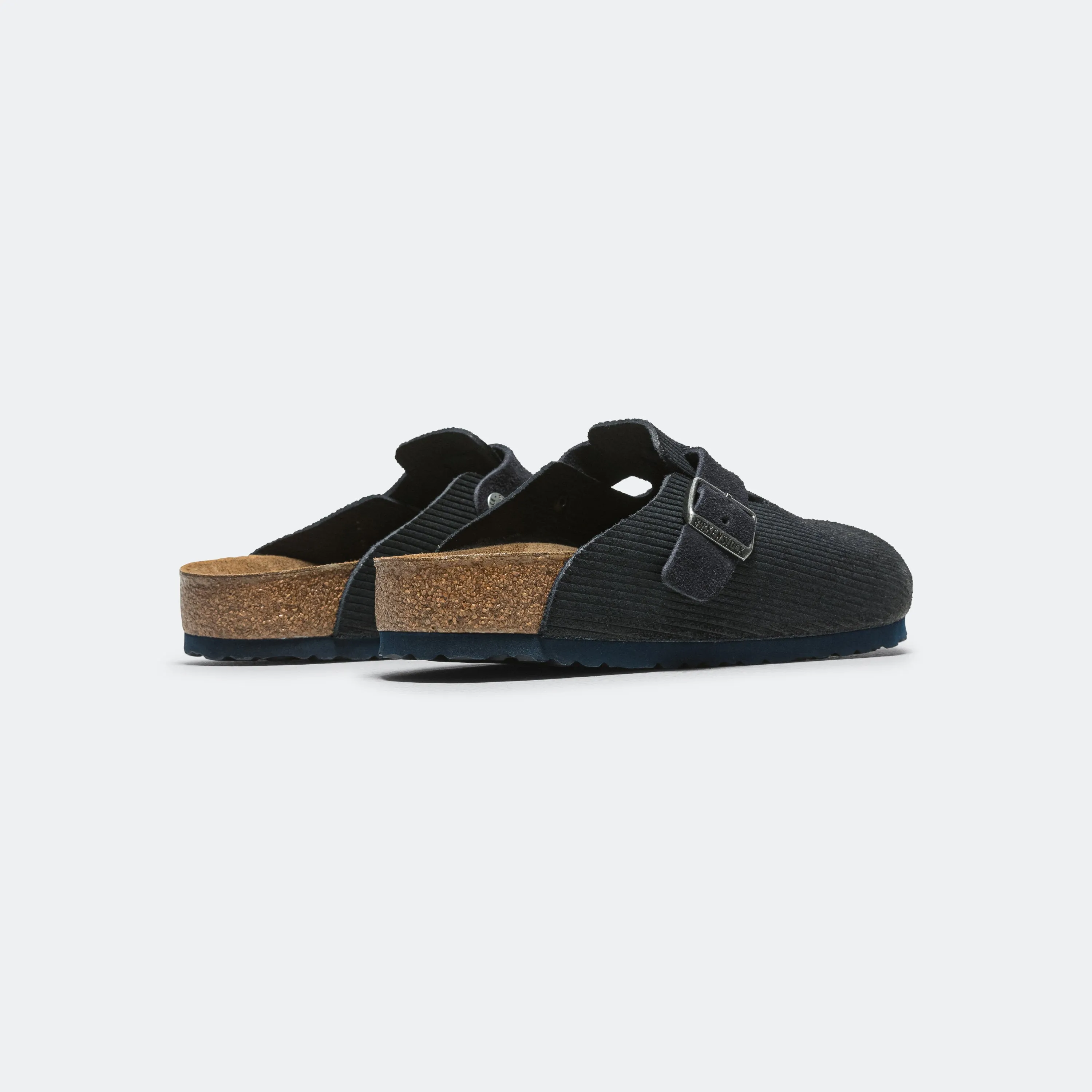 Boston Corduroy - Midnight Suede Leather