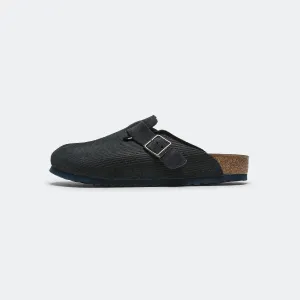 Boston Corduroy - Midnight Suede Leather
