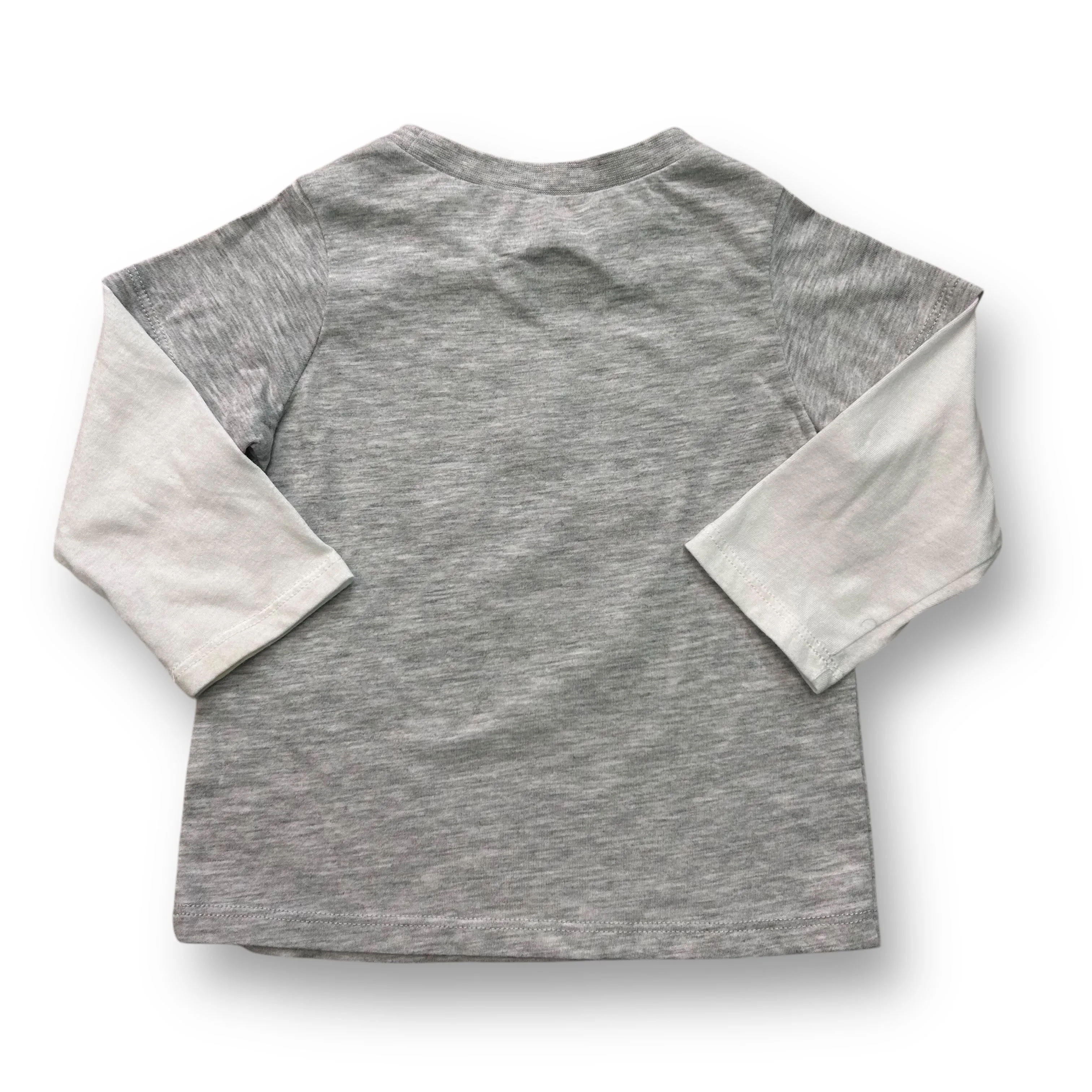 Boys First Impressions Size 18 Months Gray Heart Breaker Panda Shirt