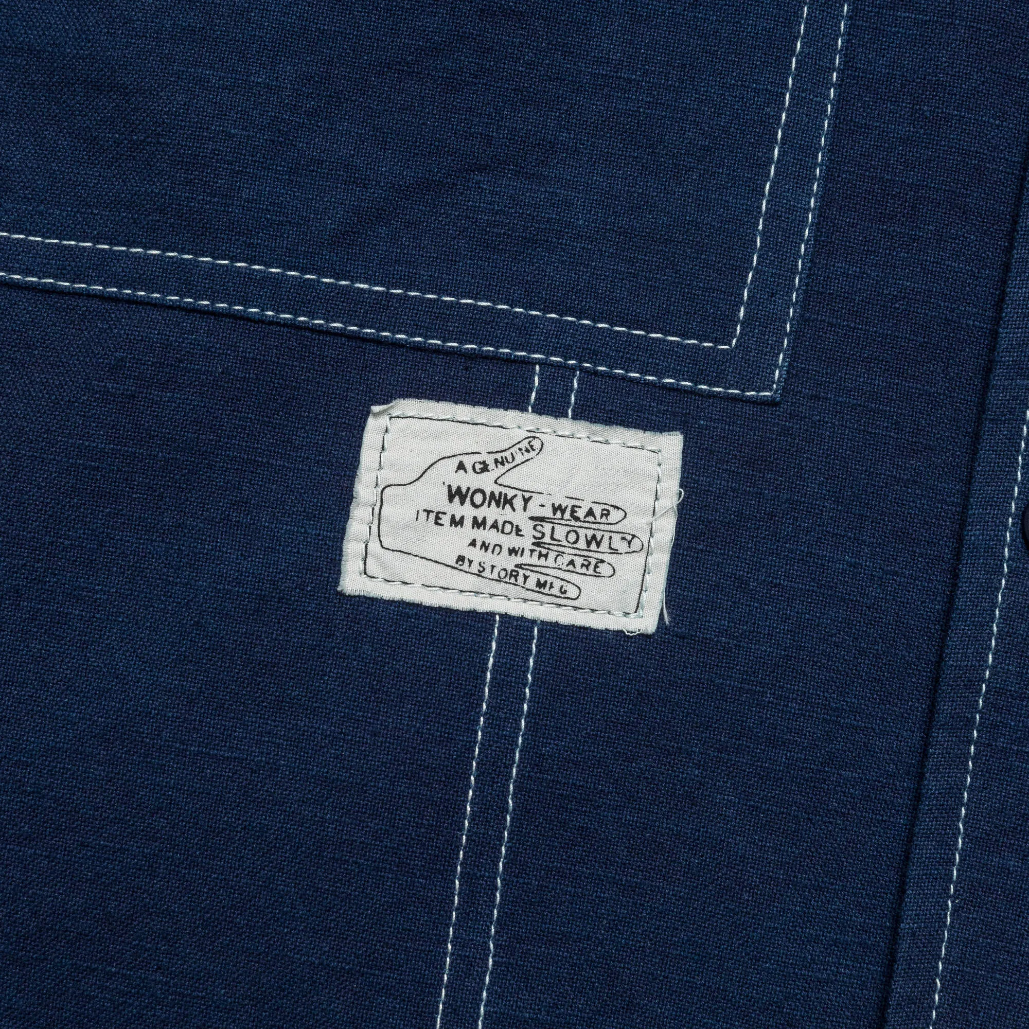 Brake Shirt - Indigo Wonky-Wear