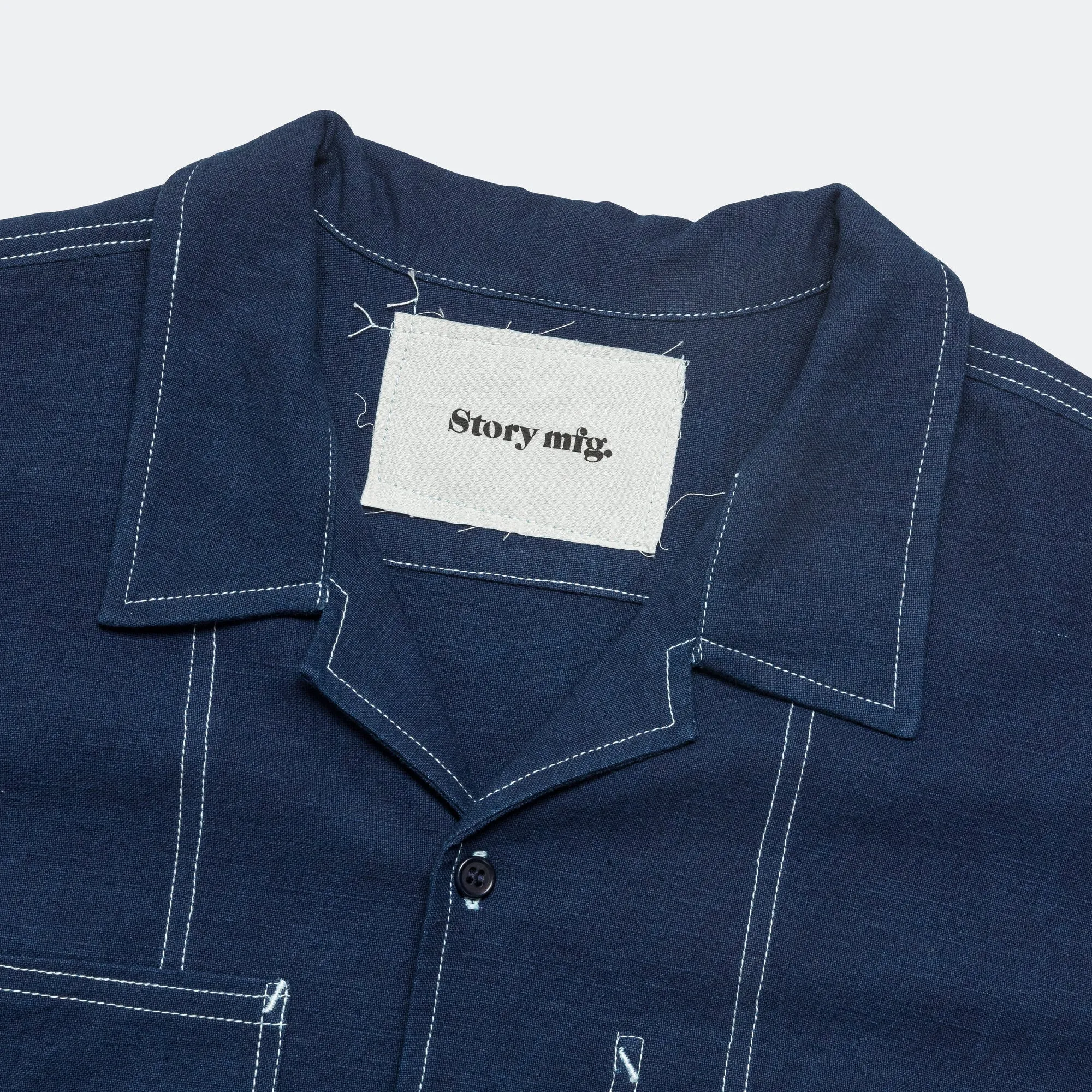 Brake Shirt - Indigo Wonky-Wear