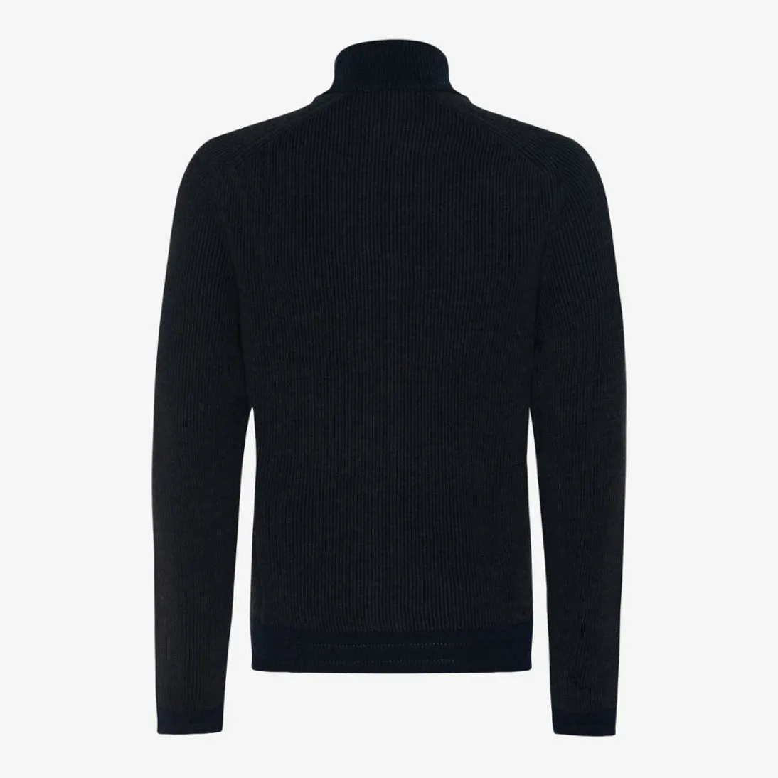 Brax Jim Zip Through Jumper Navy 25-2158