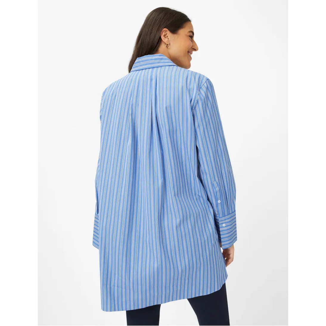 Brax Viki Oversized Blouse 45-5938 Blue Dusk