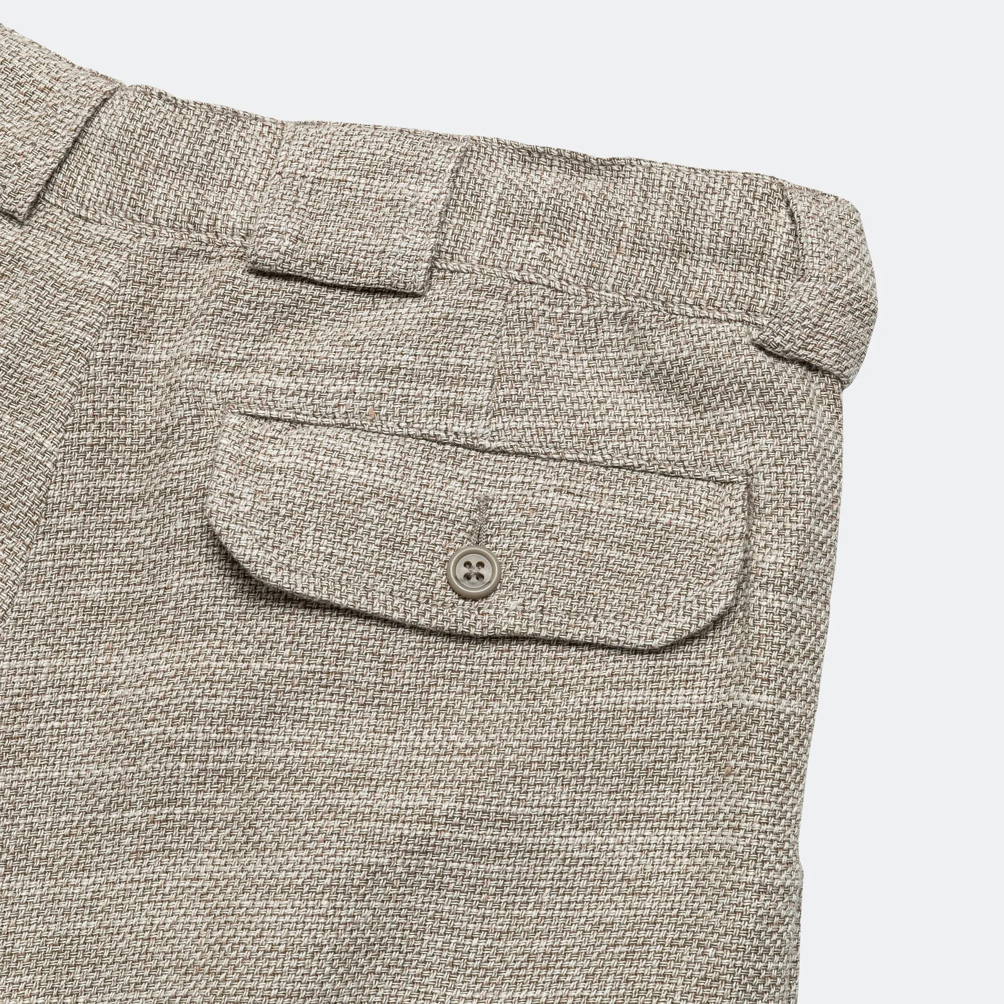Bush Pants ll Cotton Linen - Sand