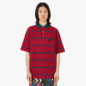 by Parra Fancy Goose Polo Shirt / Red