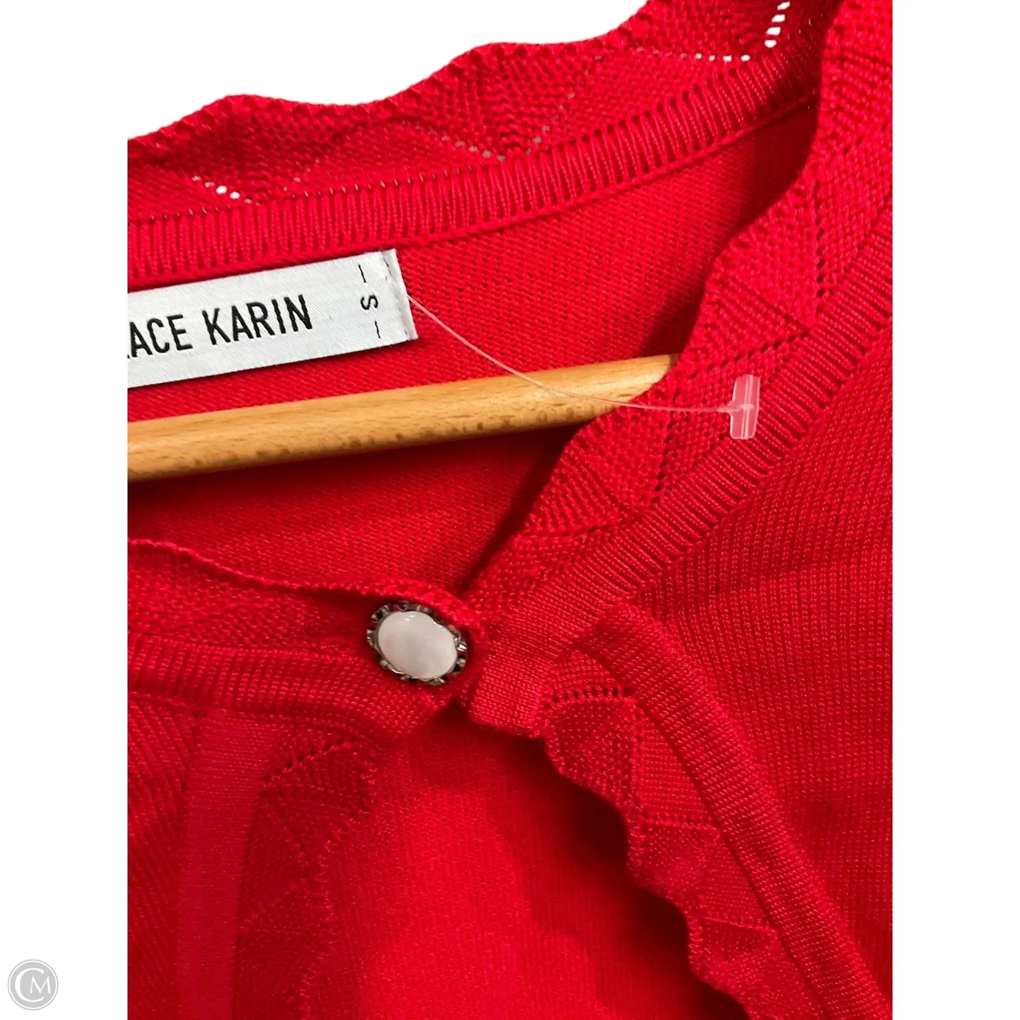 Cardigan By Grace Karin In Red, Size: S