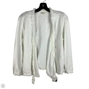 Cardigan By Spartina In White, Size: L