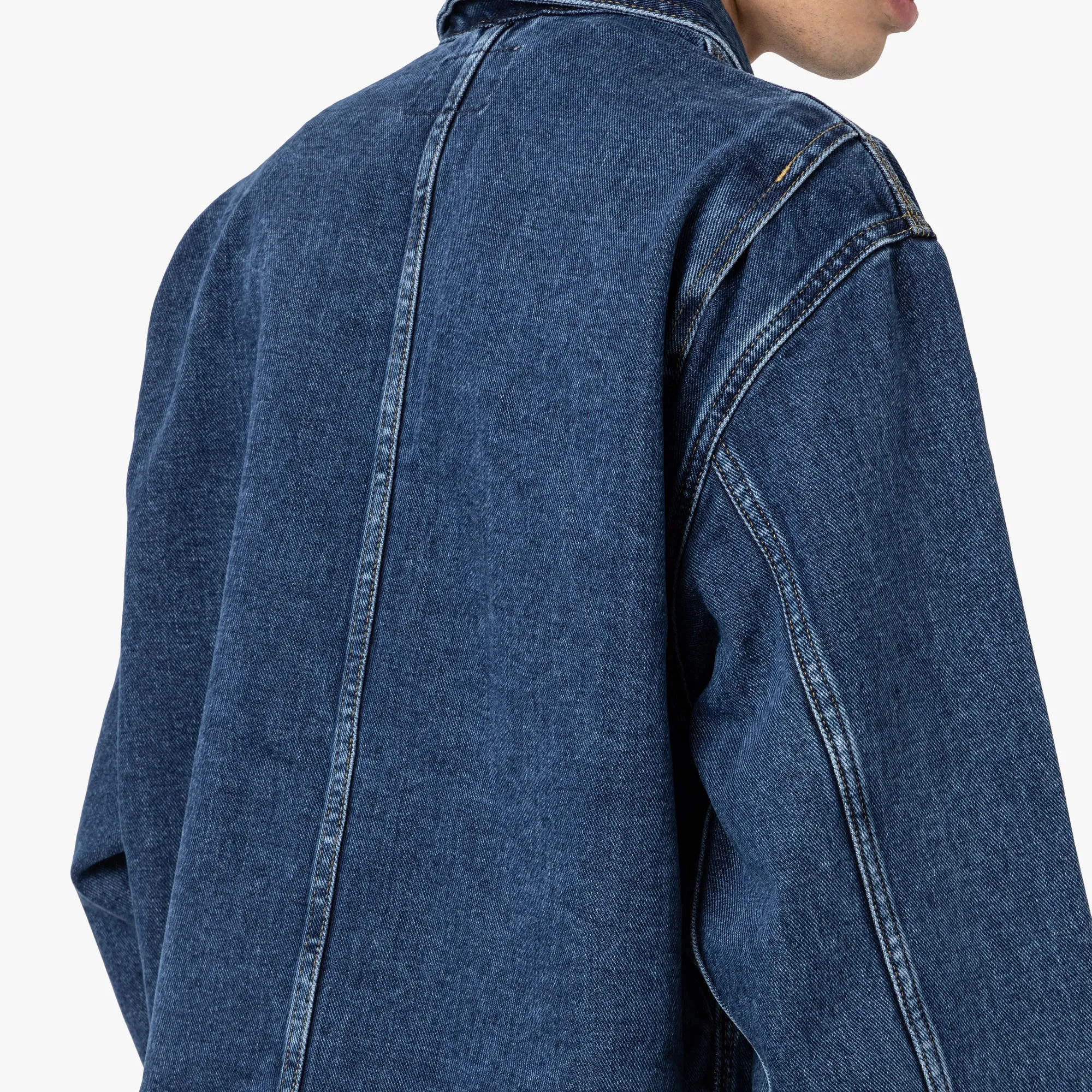 Carhartt WIP OG Double Front Jacket Blue Washed