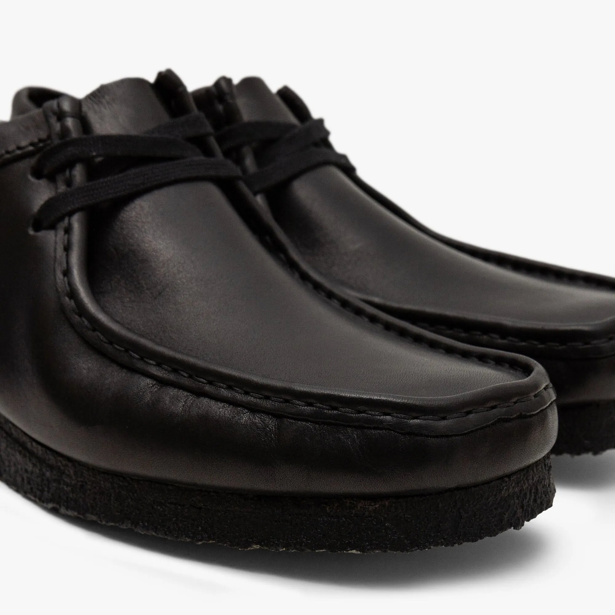 Clarks Originals Wallabee / Black Leather