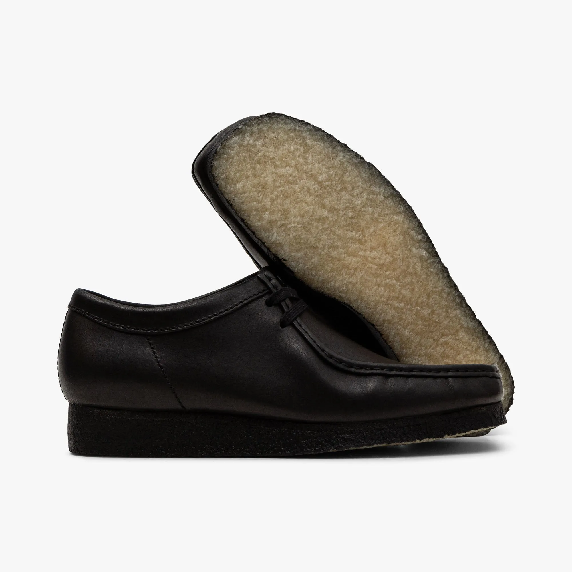Clarks Originals Wallabee / Black Leather
