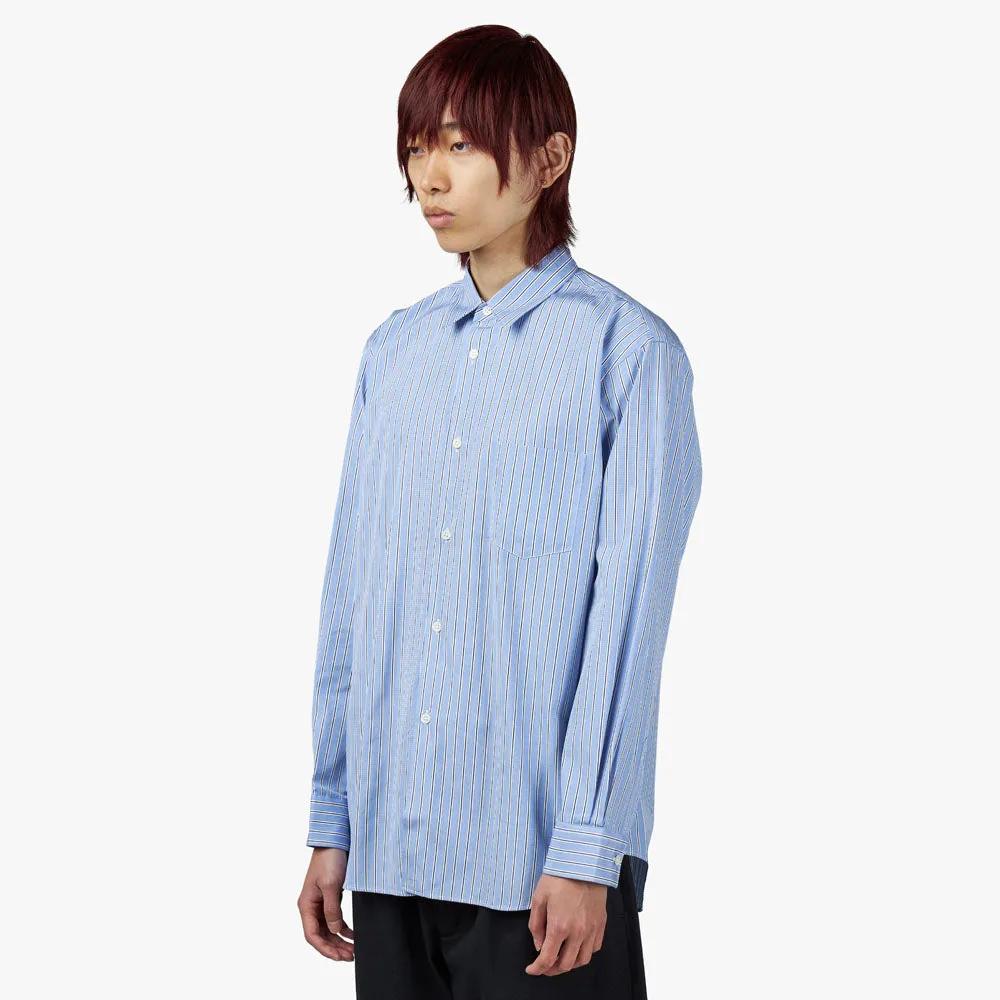 COMME des GARÇONS SHIRT Yarn Dyed Stripe Poplin Shirt / Stripe 114