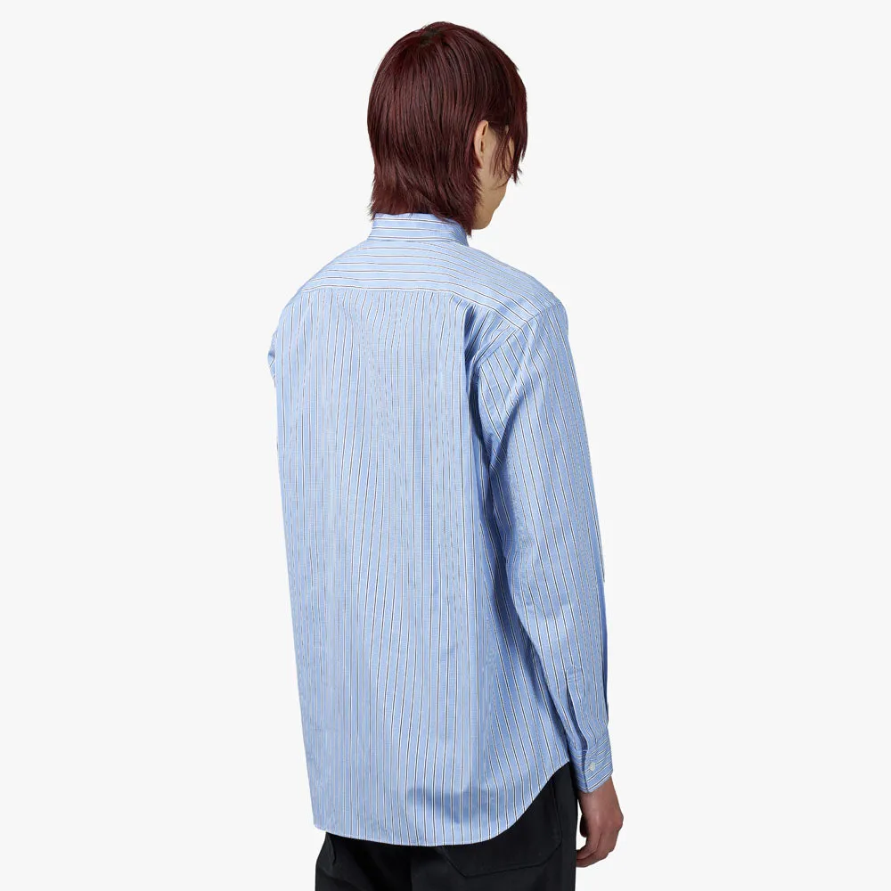 COMME des GARÇONS SHIRT Yarn Dyed Stripe Poplin Shirt / Stripe 114