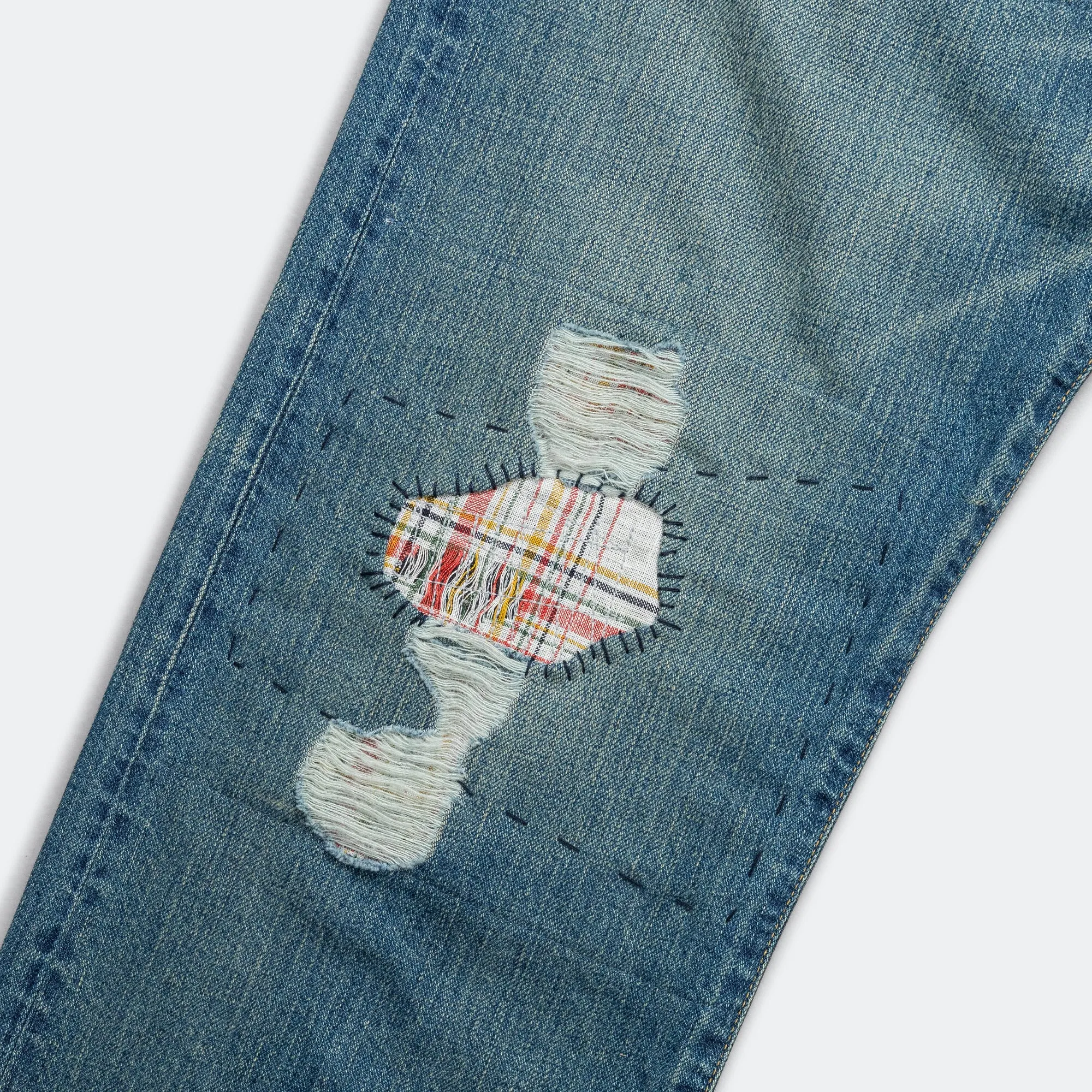 Cotton Selvedge Denim Pants x Levi's - Indigo