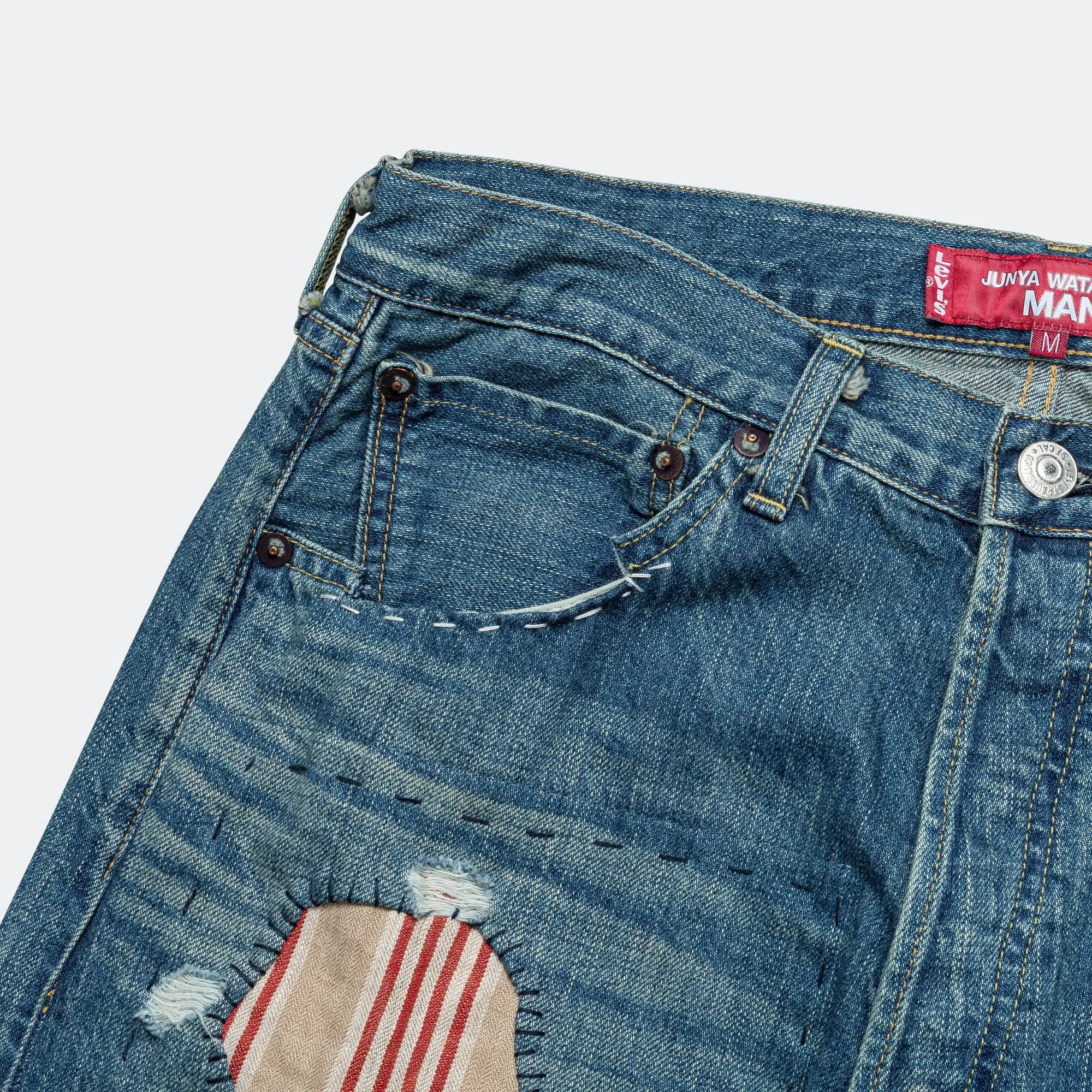 Cotton Selvedge Denim Pants x Levi's - Indigo