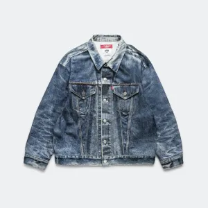 Cotton Twill Inkjet Print Jacket x Levi's - Indigo