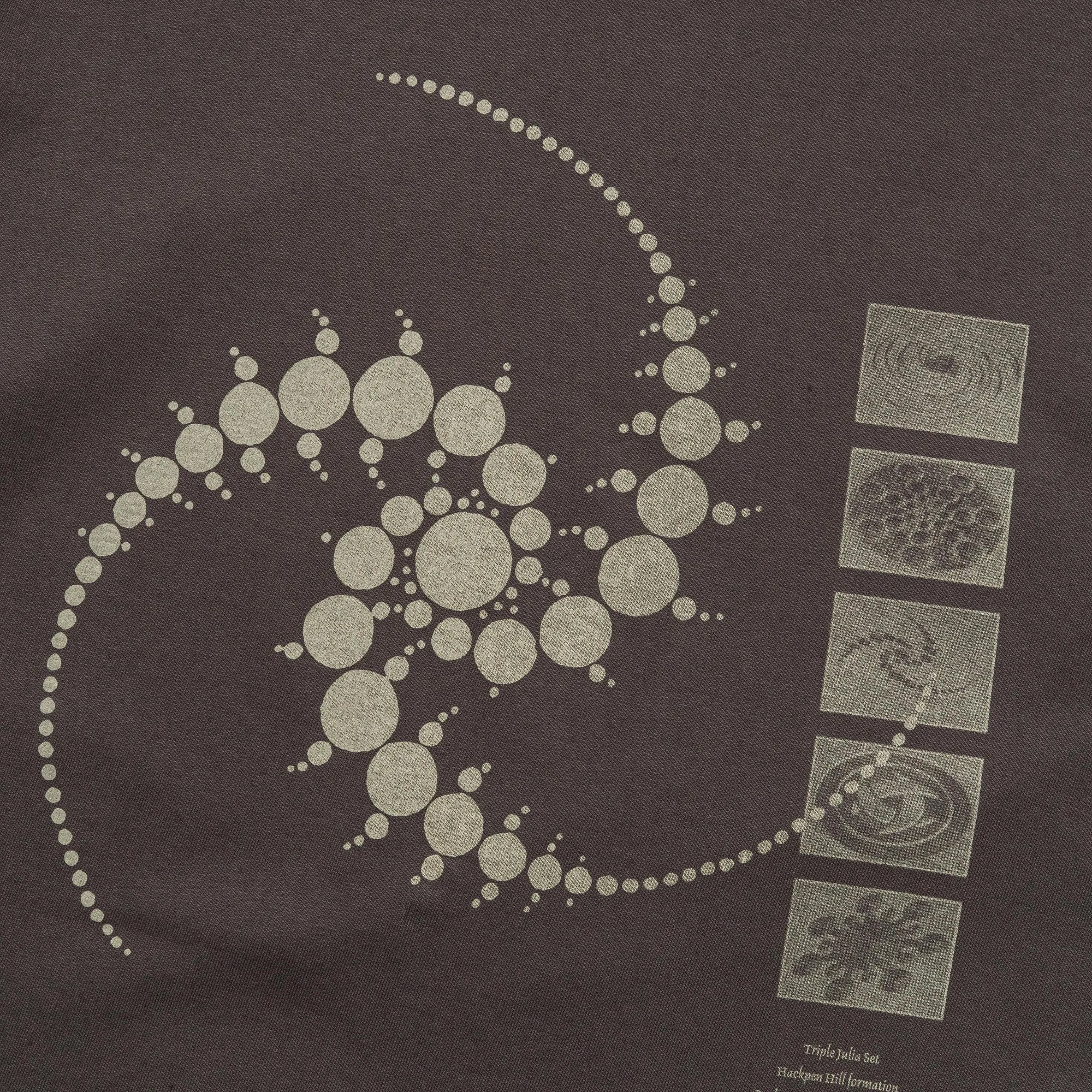 Crop Circle T-Shirt - Peat