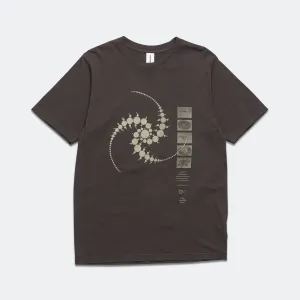 Crop Circle T-Shirt - Peat
