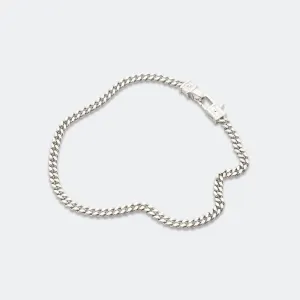 Curb Bracelet M - 925 Silver